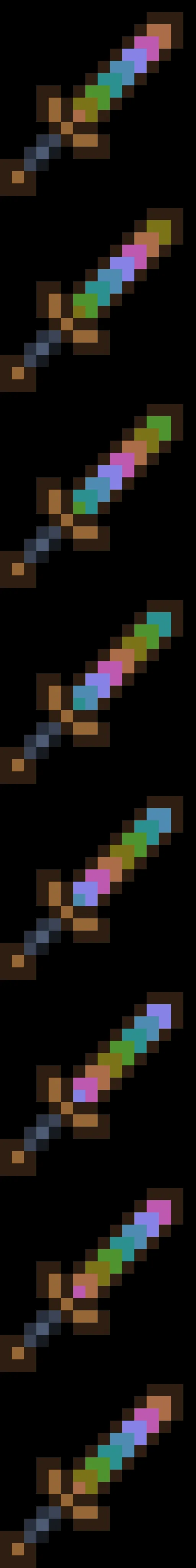 Rainbow Items — скриншот 4 (Текстуры, Minecraft)