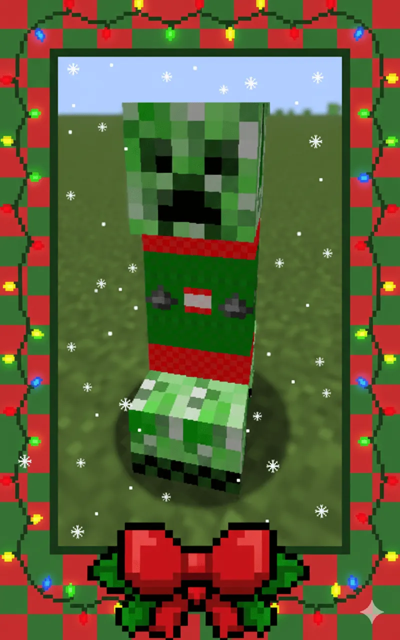 Ho Ho Creepers 🎅 — скриншот 6 (Моды, Minecraft)