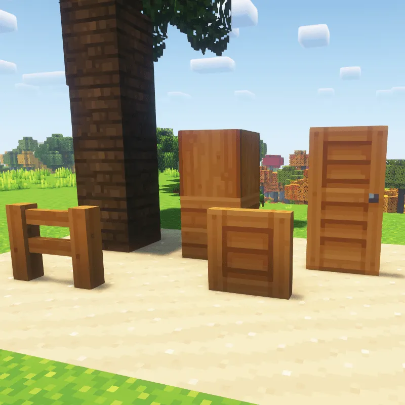 Whimscape X Promenade — скриншот 2 (Текстуры, Minecraft)