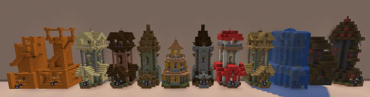 Repurposed Structures - Wizards Compat, Моды, Minecraft