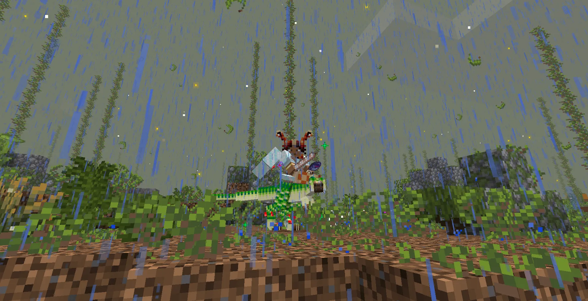 MeziCraft - A Dimension of Tamable Dinosaurs!, Моды, Minecraft