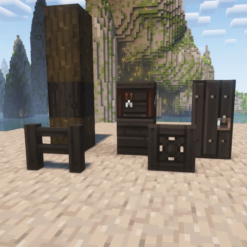 Whimscape x Oh The Biomes We've Gone — скриншот 20 (Текстуры, Minecraft)