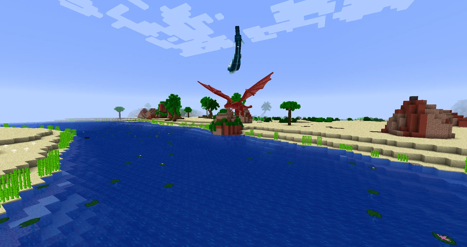 Lunar Reach — скриншот 1 (Модпаки, Minecraft)