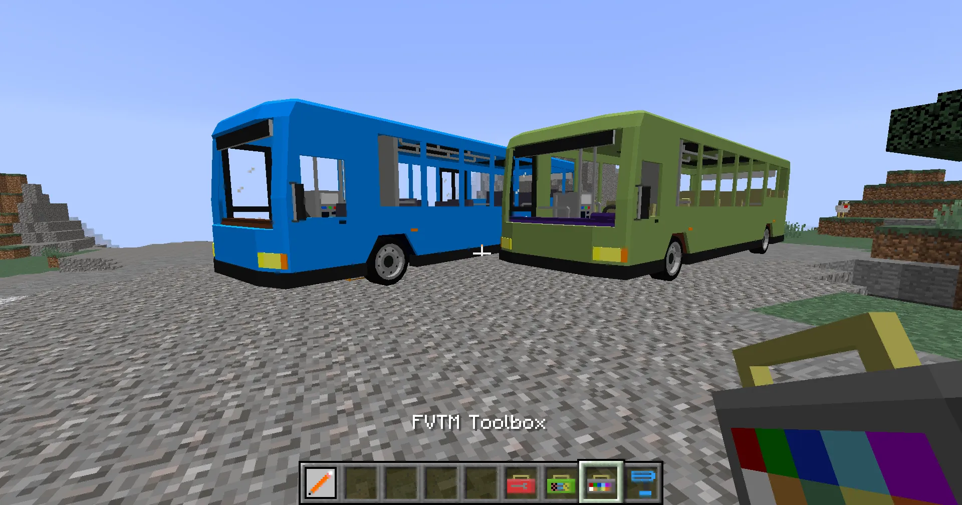 Plain Cars Pack [FVTM] — скриншот 1 (Моды, Minecraft)