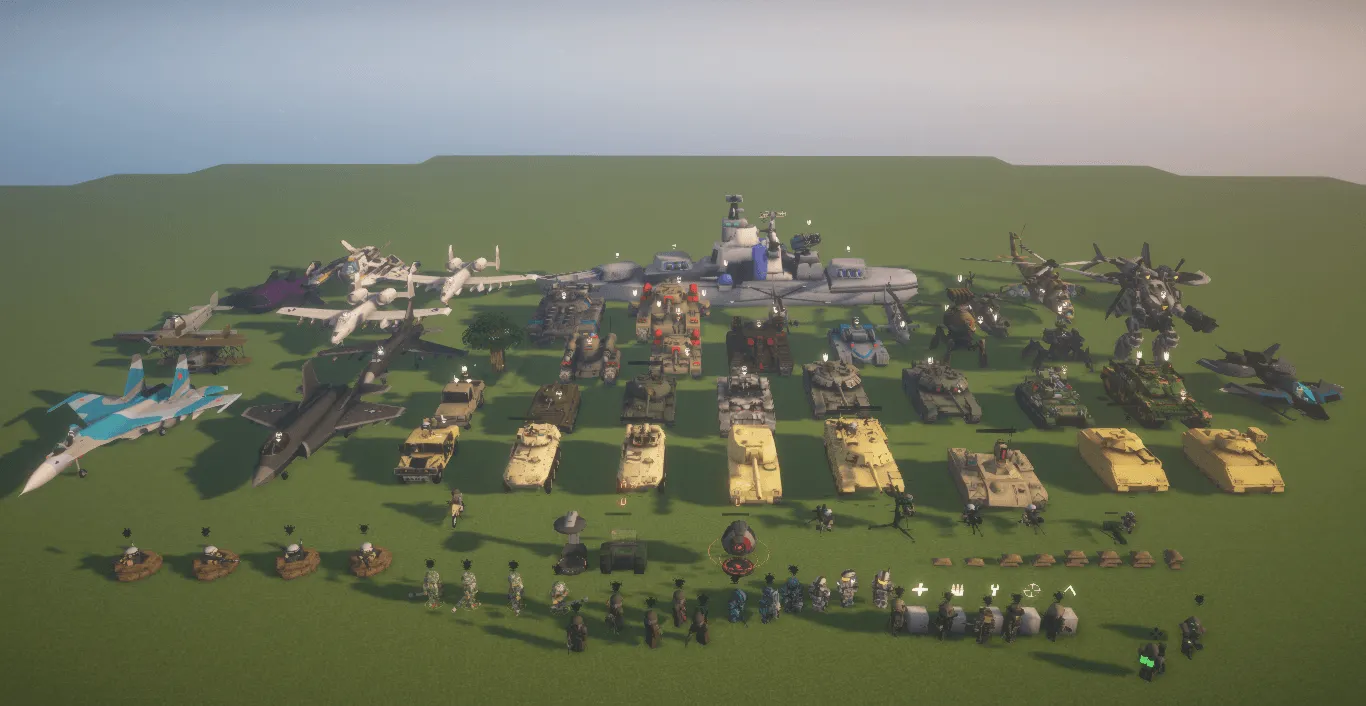 Advance Army, Моды, Minecraft