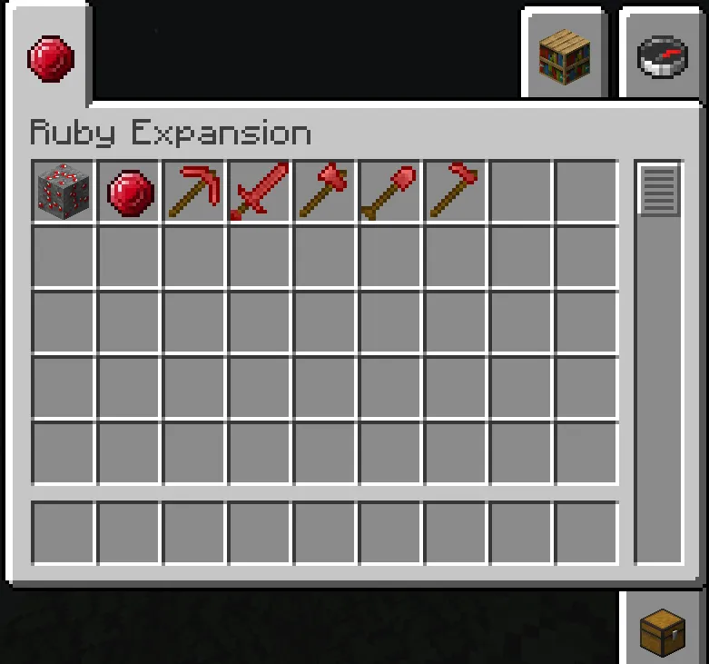 Ruby Expansion, Моды, Minecraft