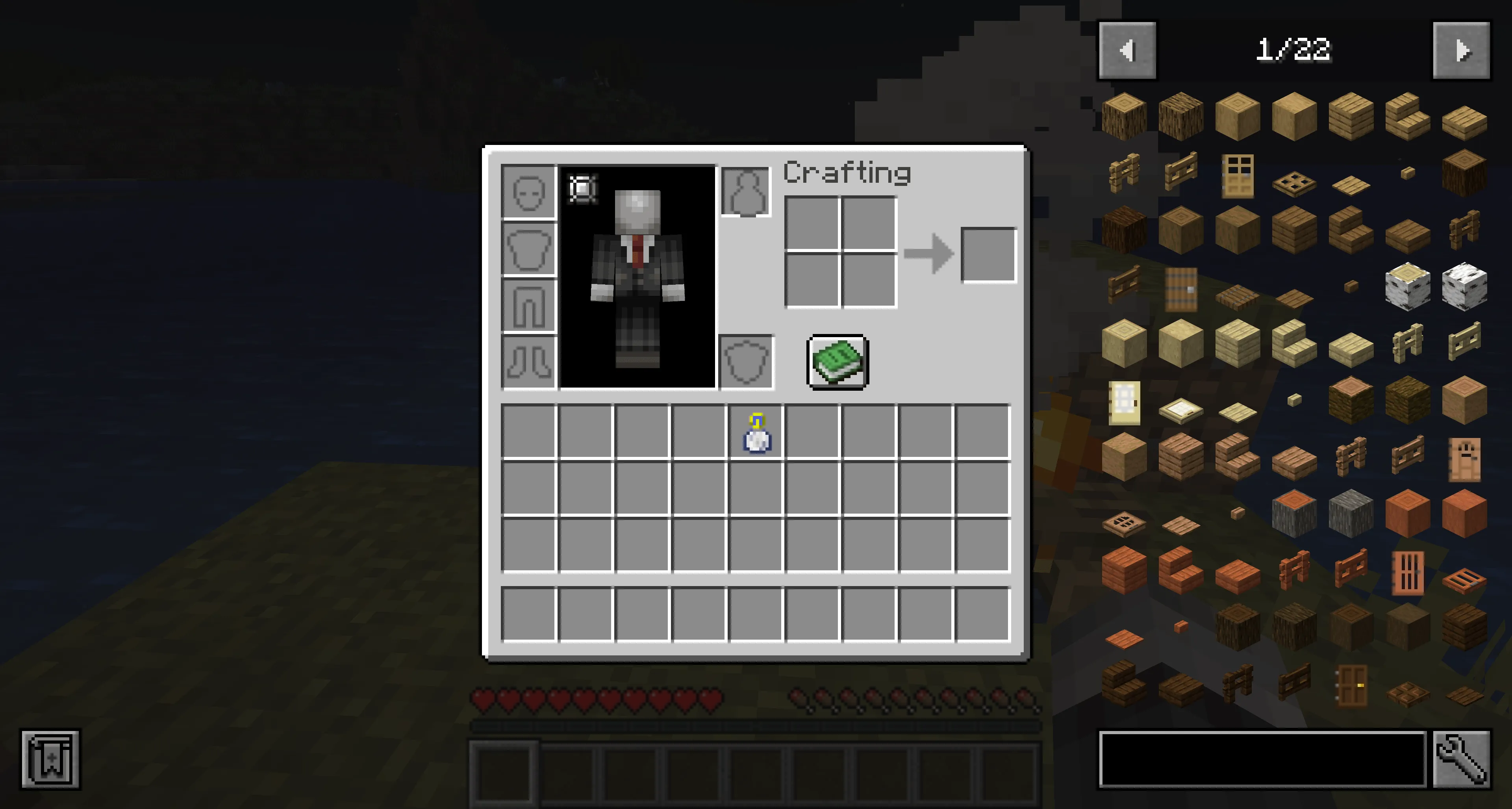 Time in a bottle inventory slot — скриншот 1 (Моды, Minecraft)