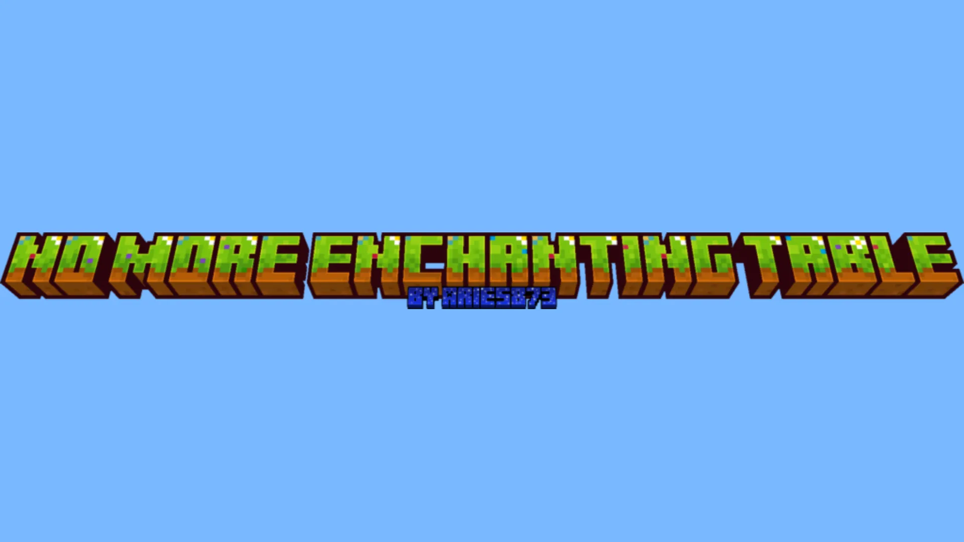 No More Enchanting Tables, Дата-паки, Minecraft