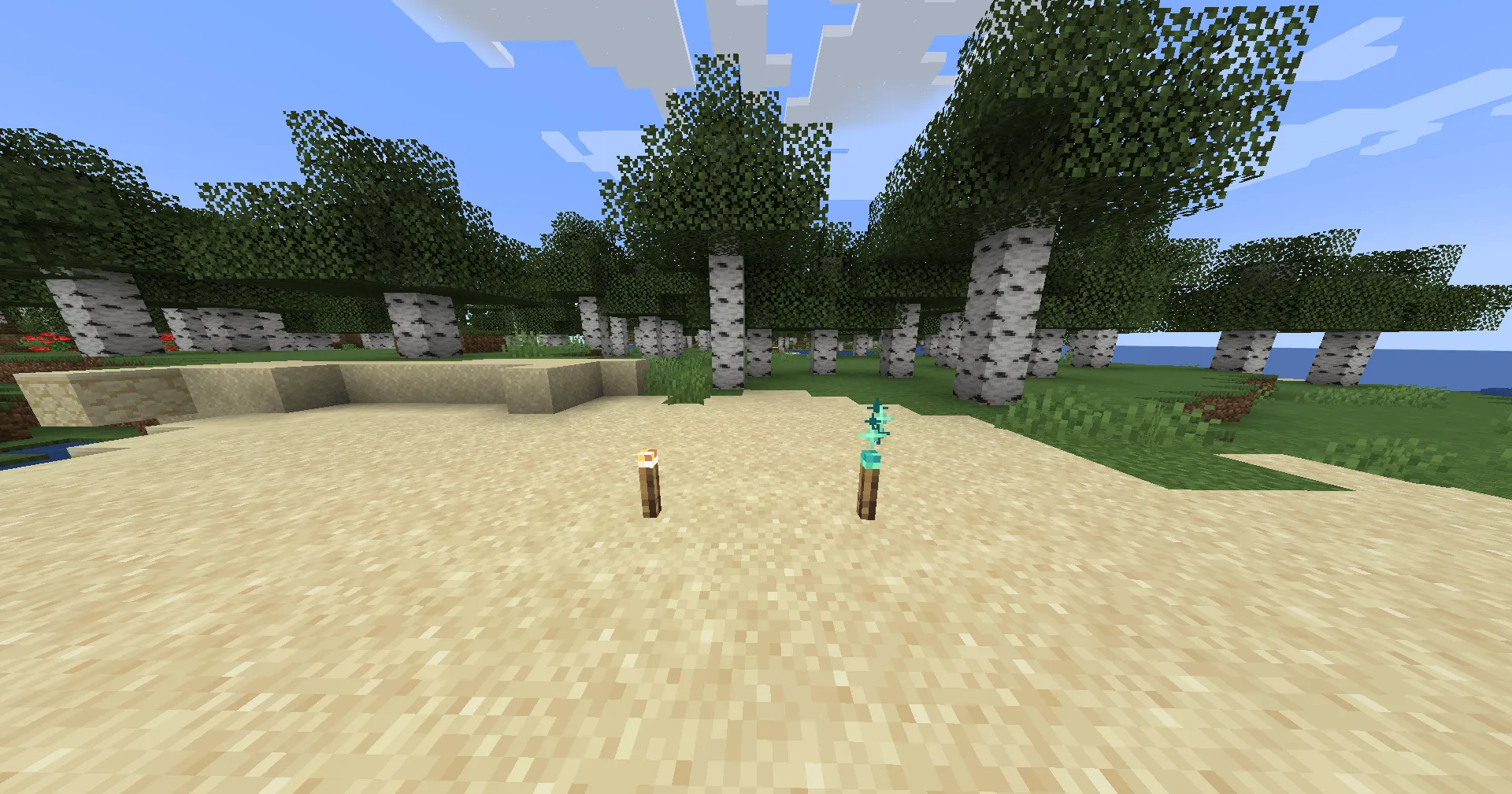 Cinch's Extra Torches — скриншот 1 (Моды, Minecraft)