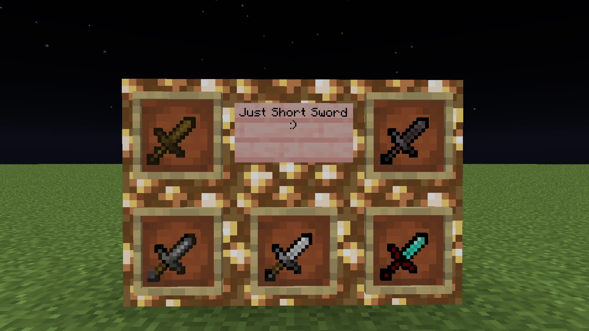 Just Short Swords — скриншот 1 (Текстуры, Minecraft)