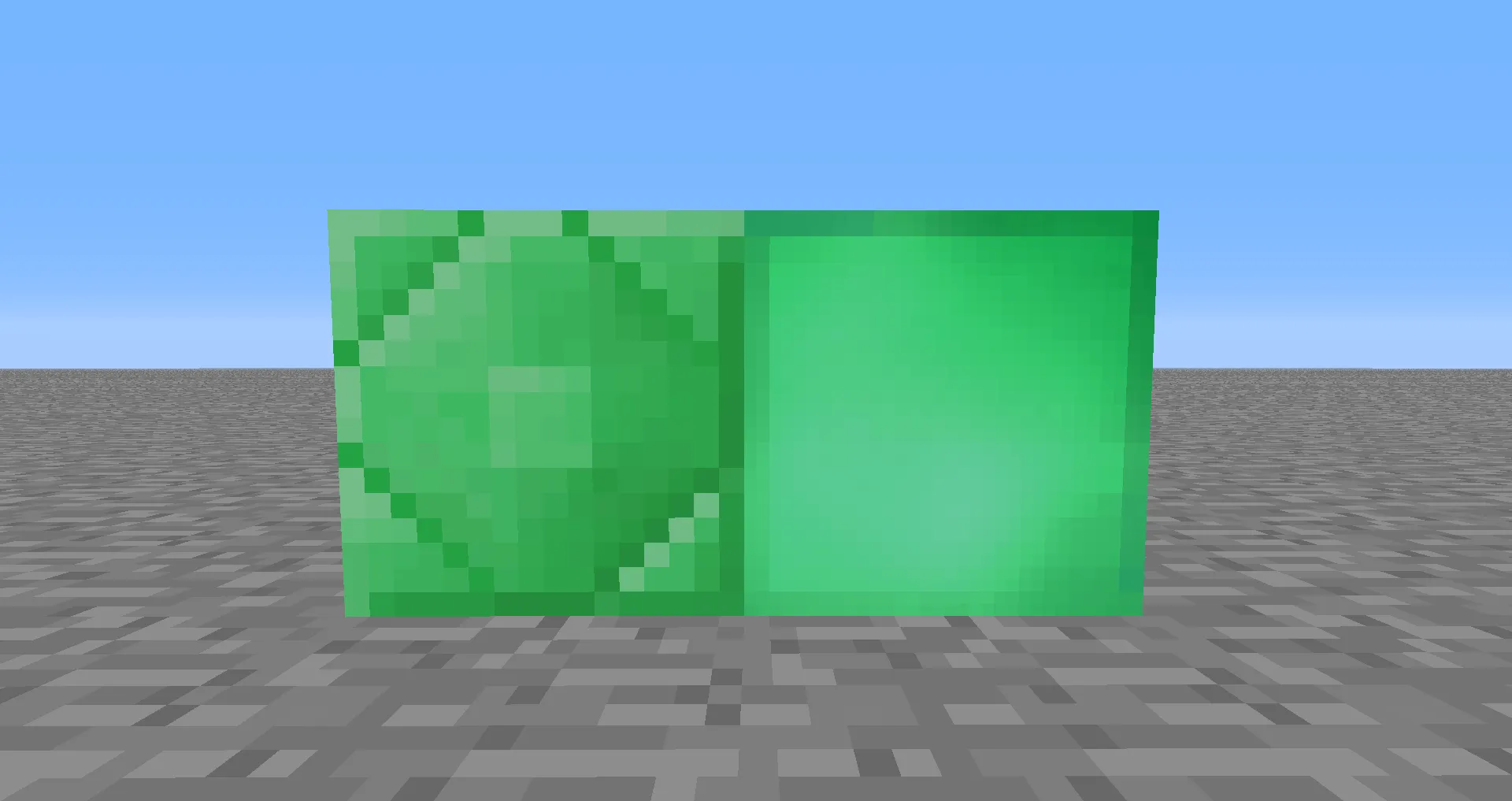 Normal Emerald Blocks (32X32) — скриншот 2 (Текстуры, Minecraft)