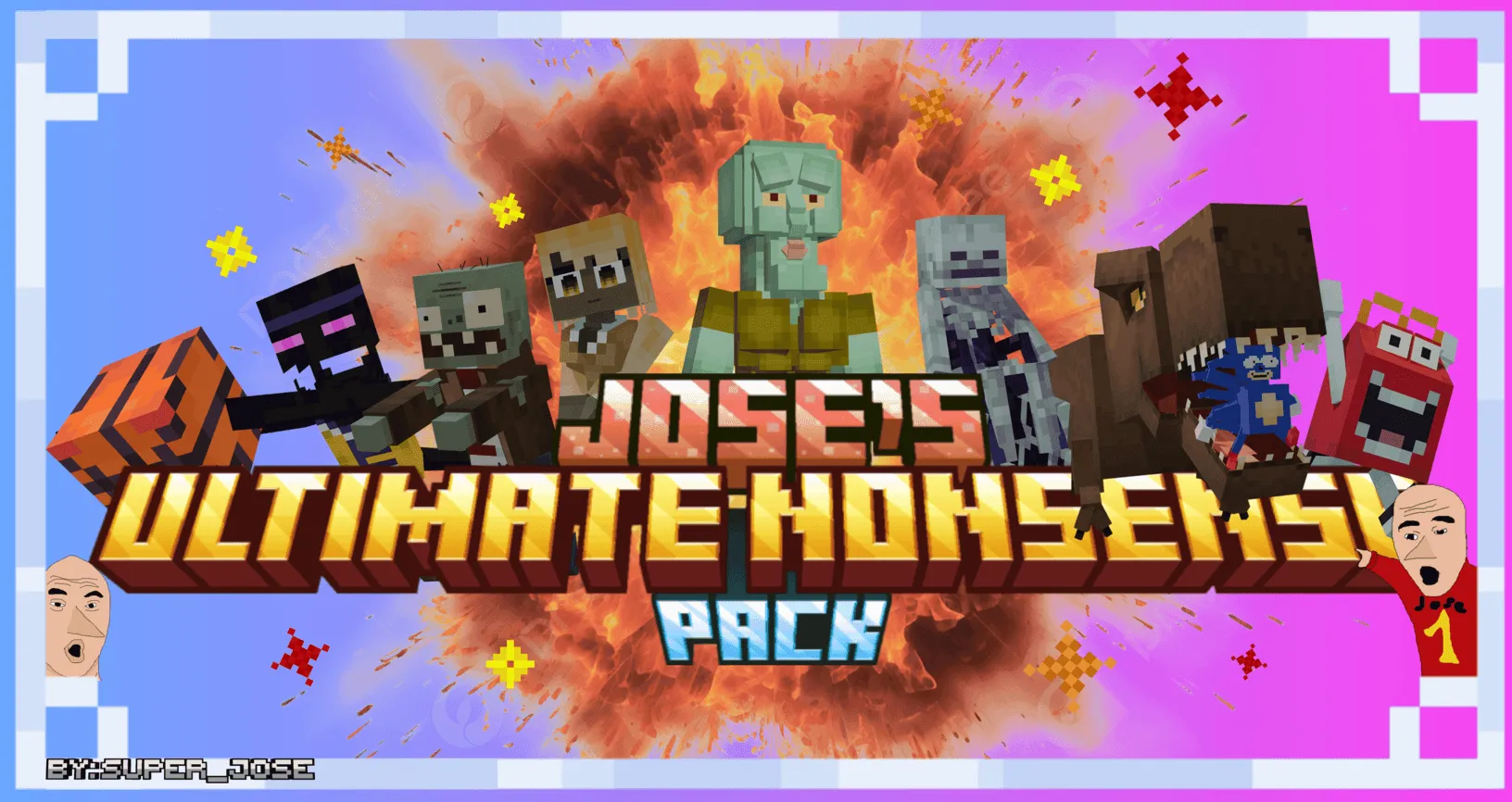 Jose's ULTIMATE NONSENSE pack — скриншот 1 (Текстуры, Minecraft)