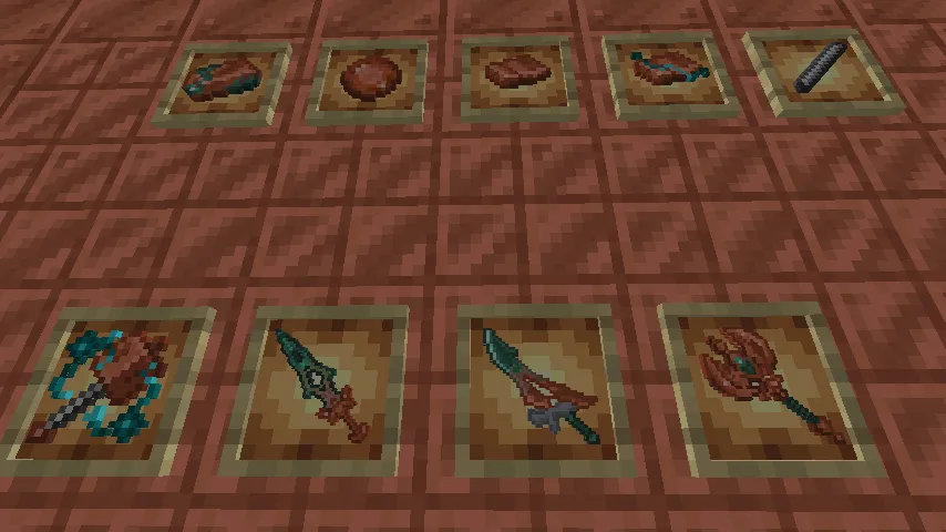 §kulksquid's Glorious Weaponry — скриншот 2 (Моды, Minecraft)