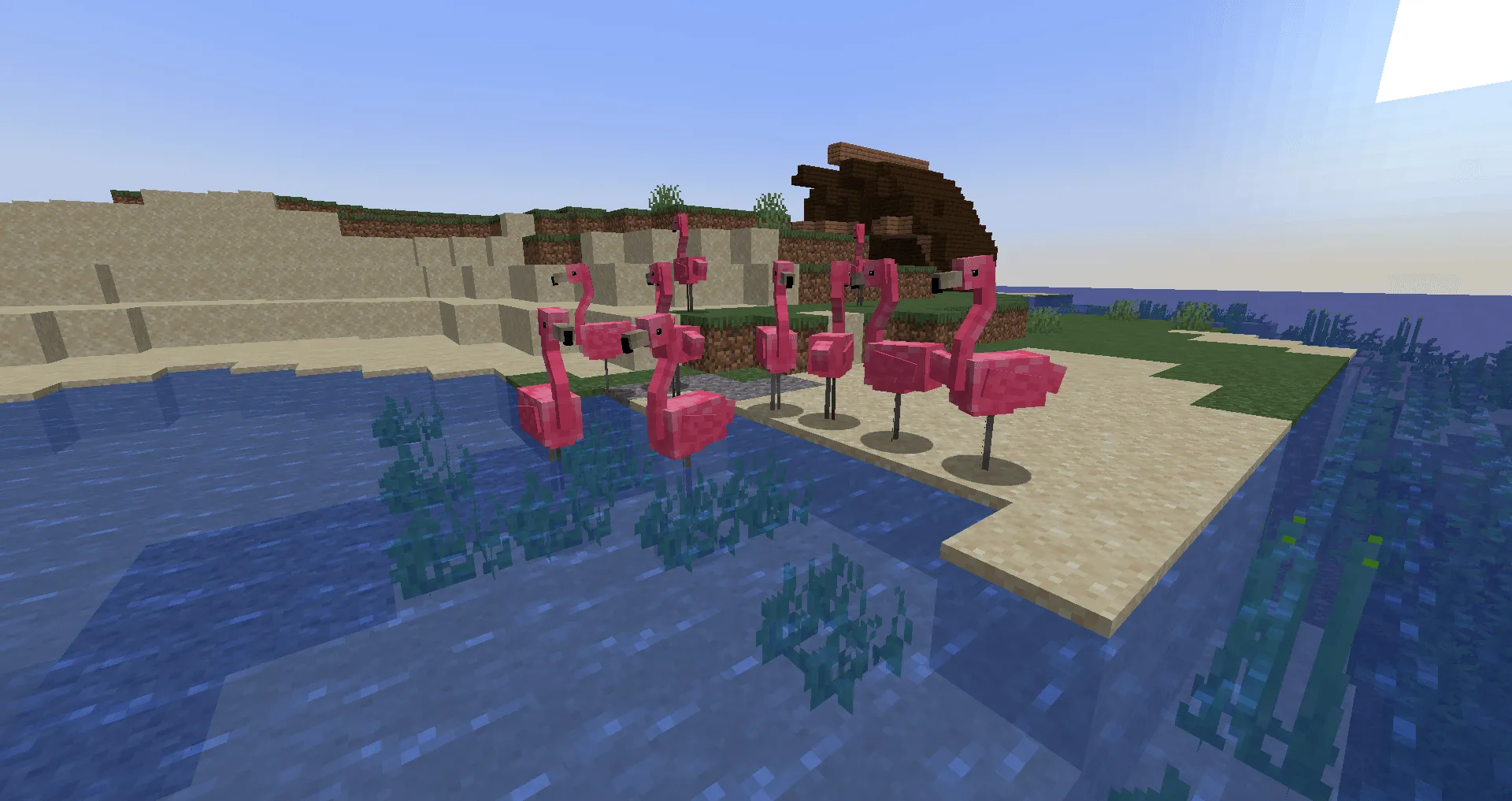 SCP-1507, Pink Flamingos — скриншот 2 (Моды, Minecraft)
