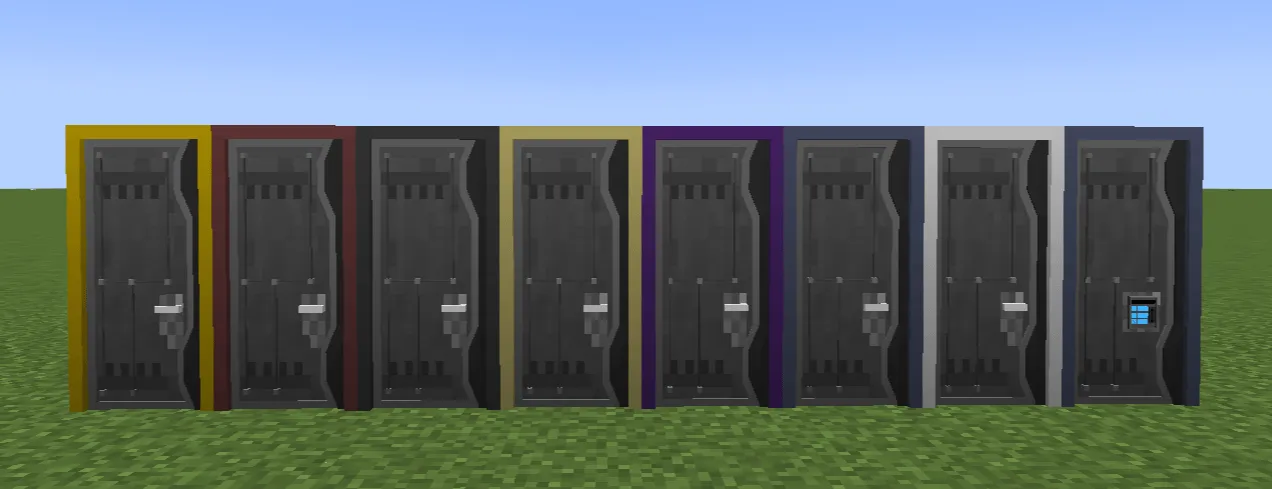 Pressure Doors pack — скриншот 5 (Текстуры, Minecraft)