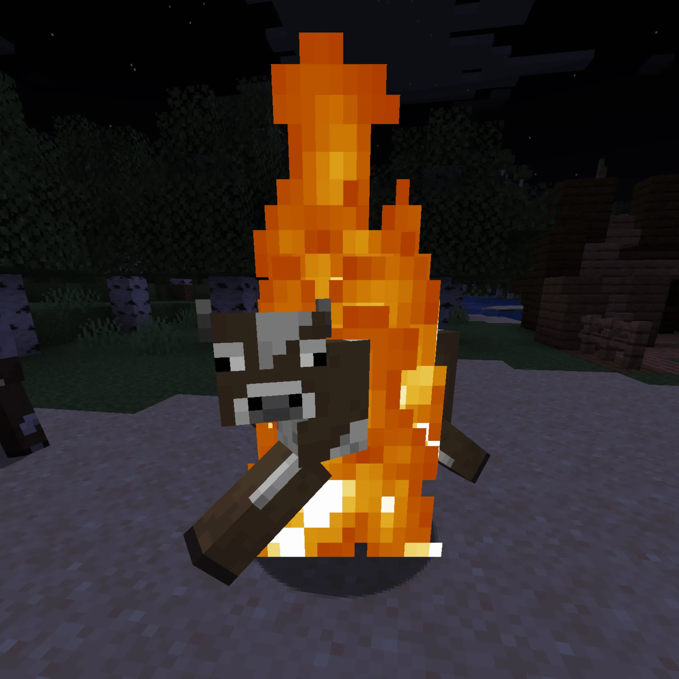 Set On Fire — скриншот 1 (Моды, Minecraft)