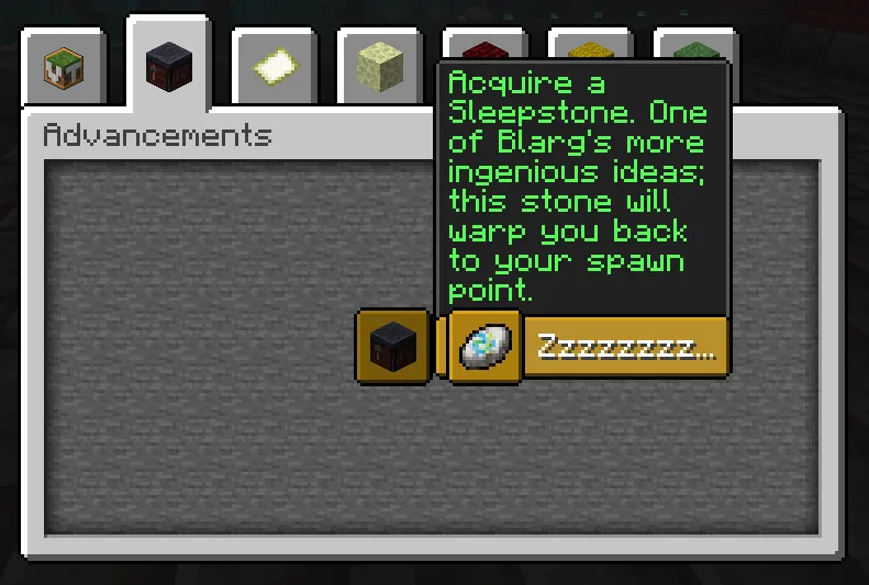 Sleepstone — скриншот 2 (Моды, Minecraft)