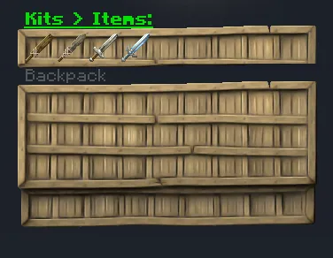 InventoryKits — скриншот 1 (Плагины, Minecraft)