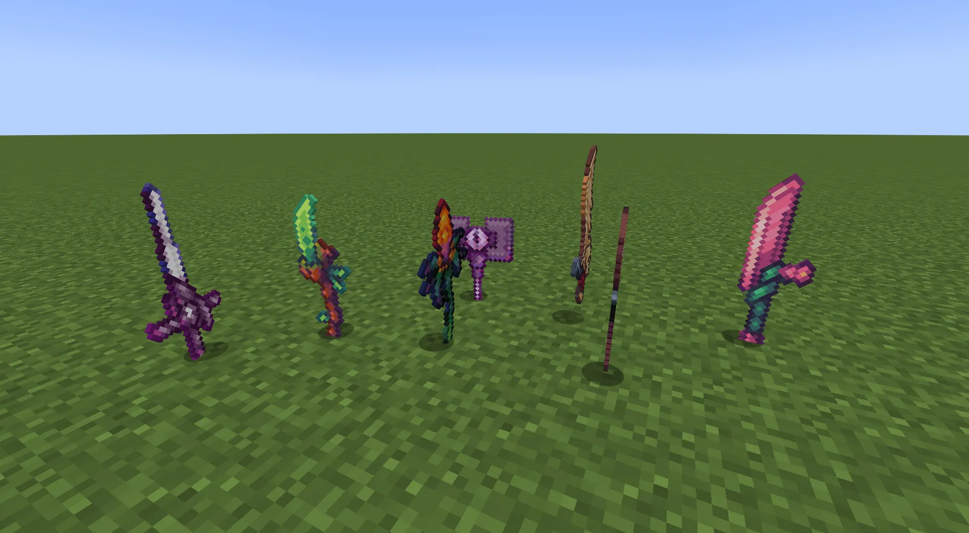 Nenufar's Swords & Weapons, Моды, Minecraft