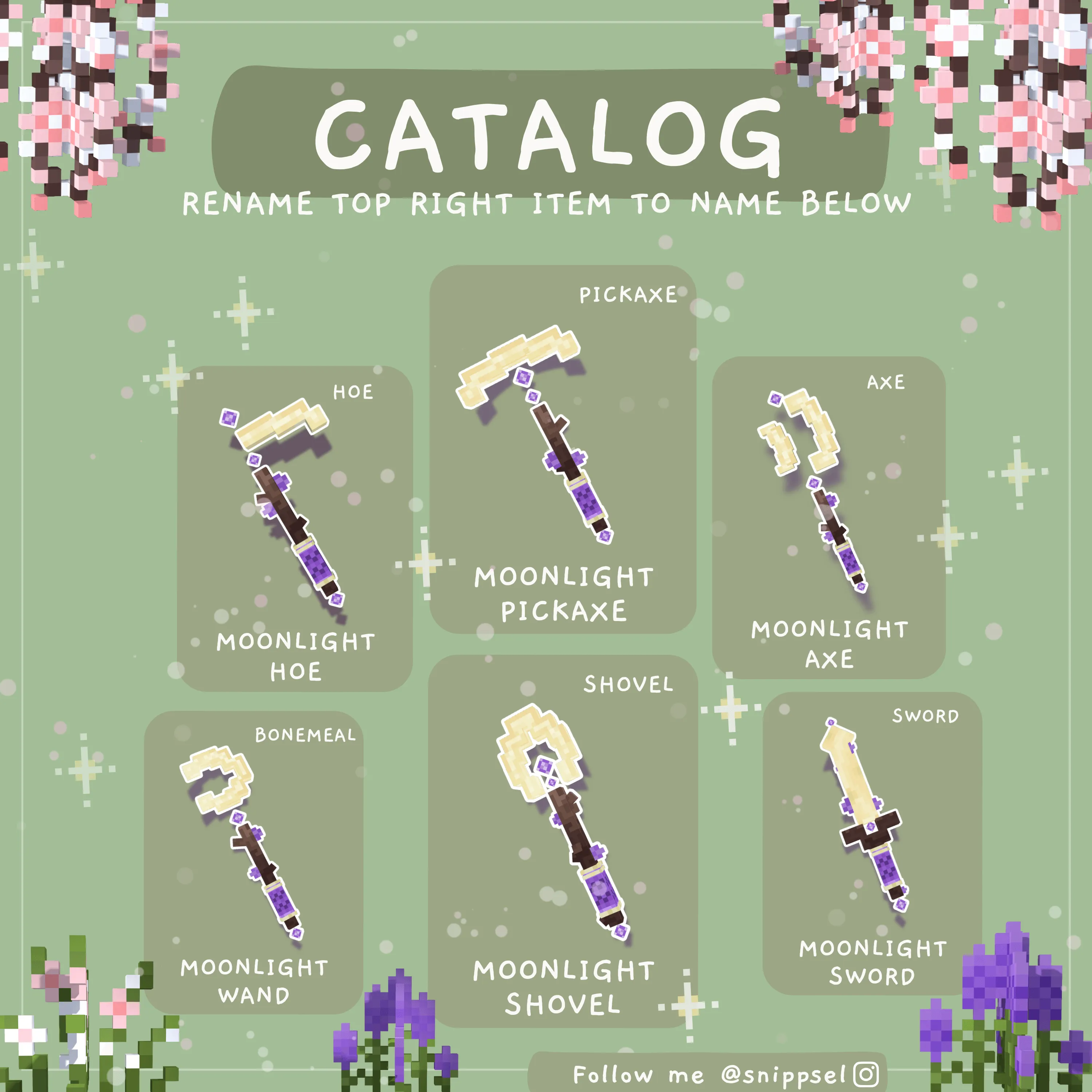 Moonlight Magic Tools CIT — скриншот 4 (Текстуры, Minecraft)