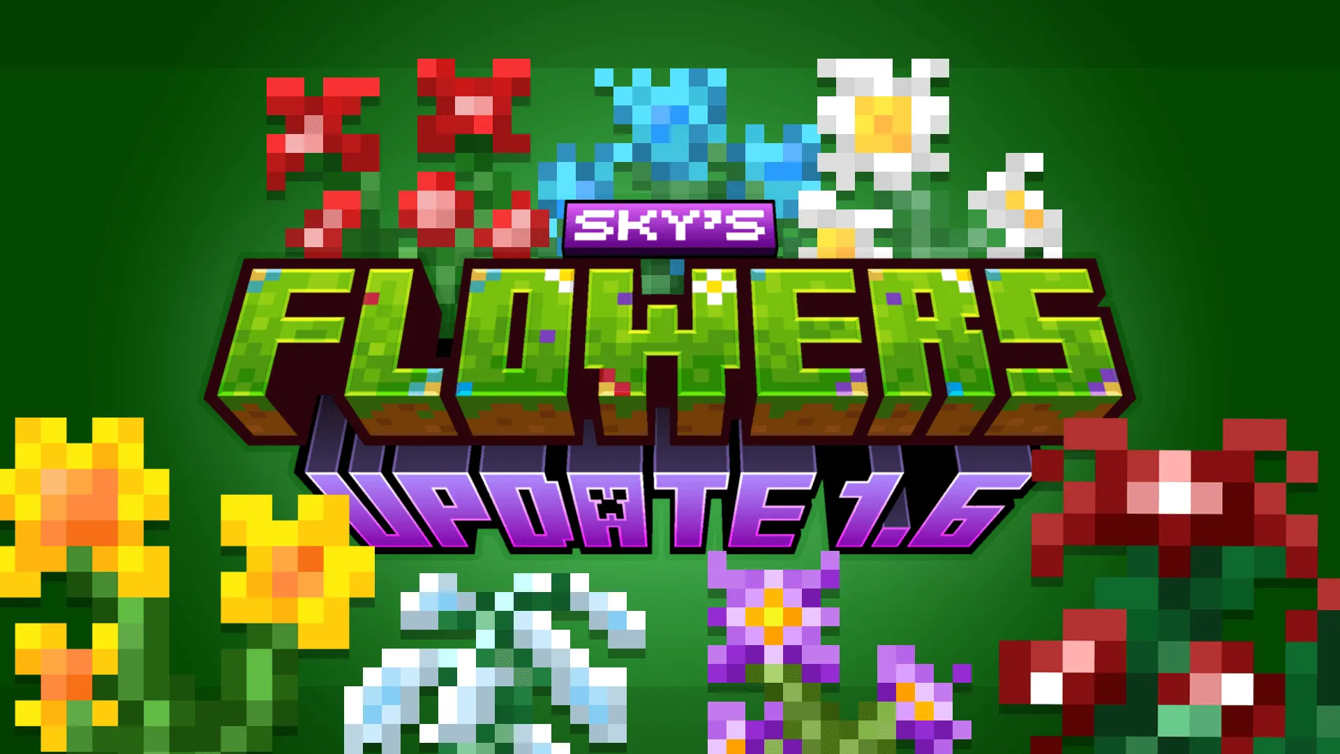 Sky's Flowers — скриншот 1 (Моды, Minecraft)