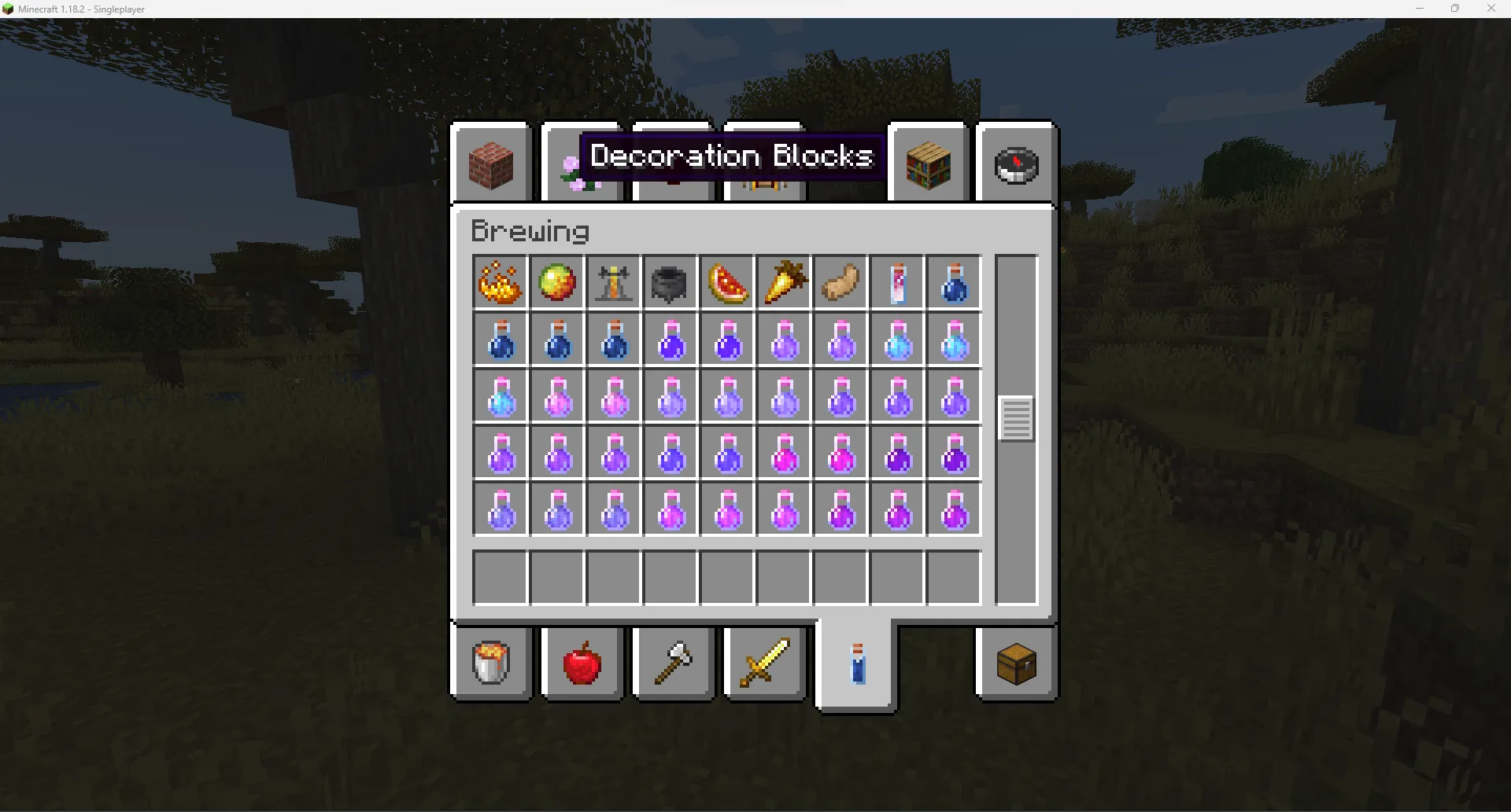 Chemistry Potions — скриншот 2 (Текстуры, Minecraft)
