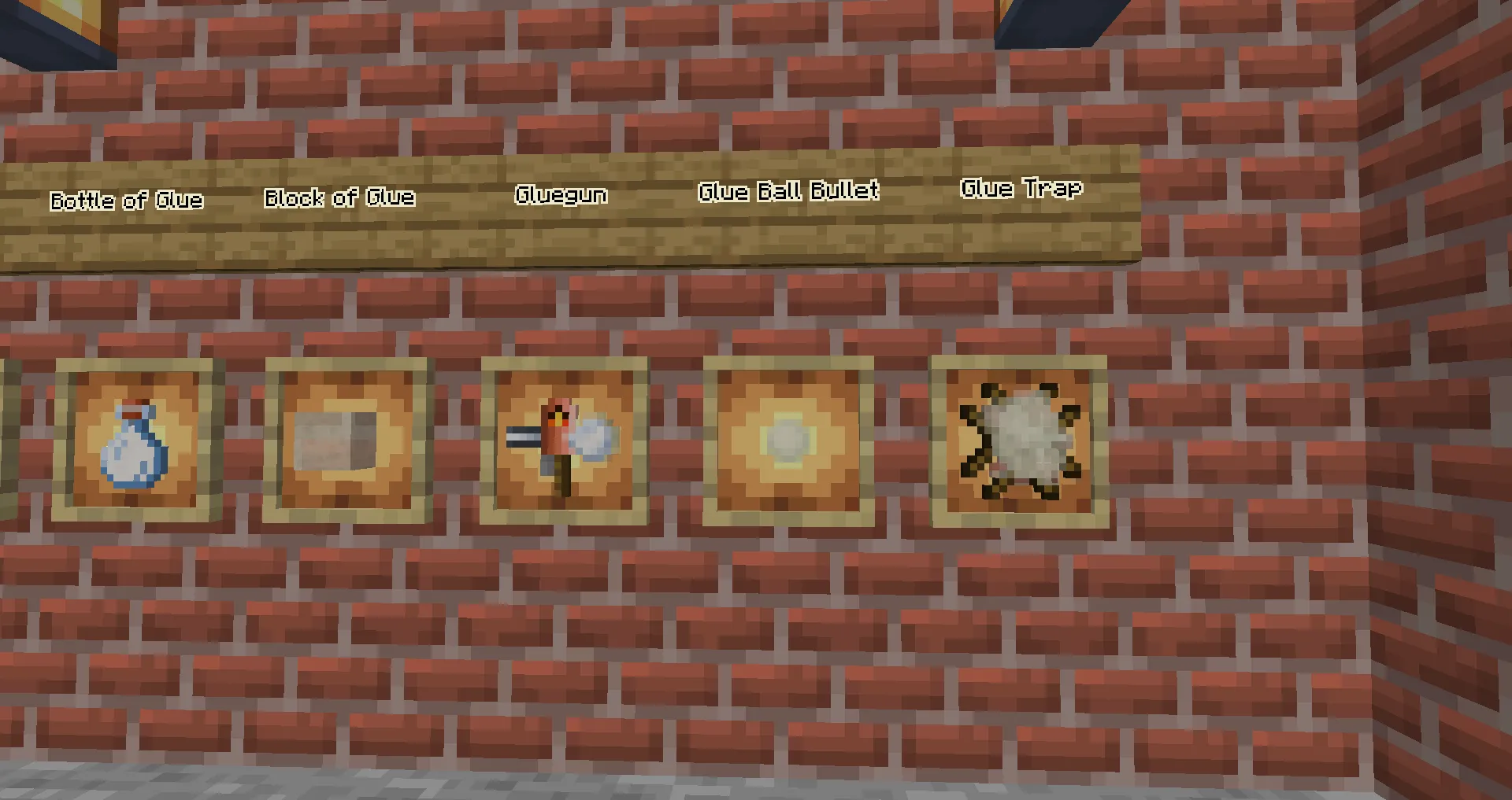 Glue Balls, Моды, Minecraft