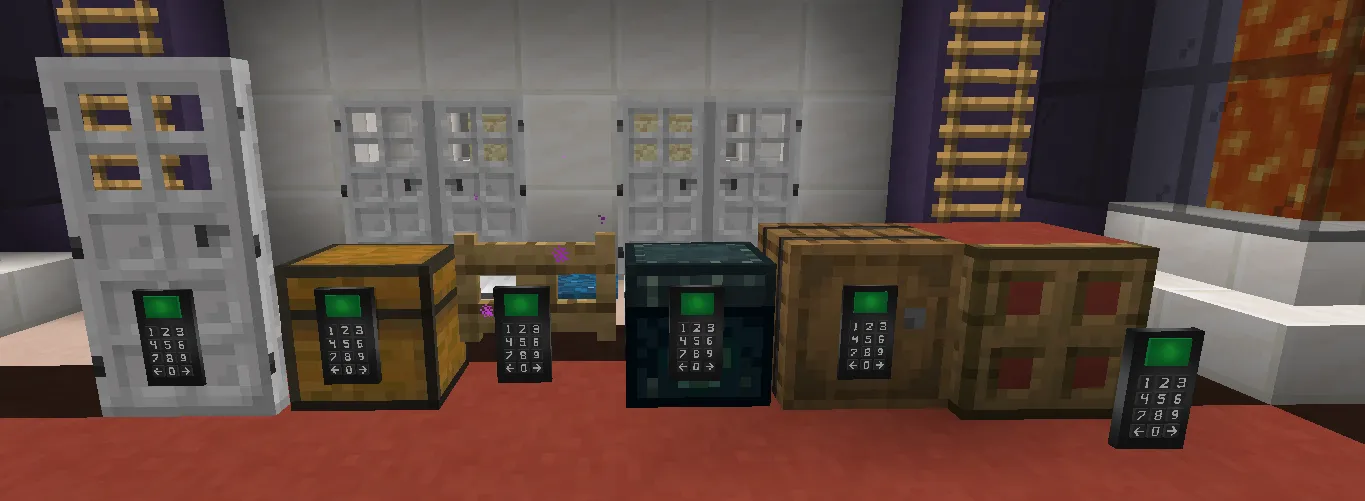 Simple Keypads — скриншот 2 (Моды, Minecraft)