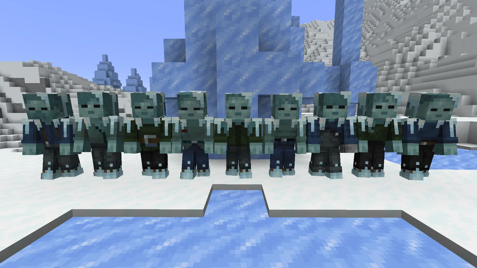 AL's Zombies Revamped x Fresh Animations, Текстуры, Minecraft