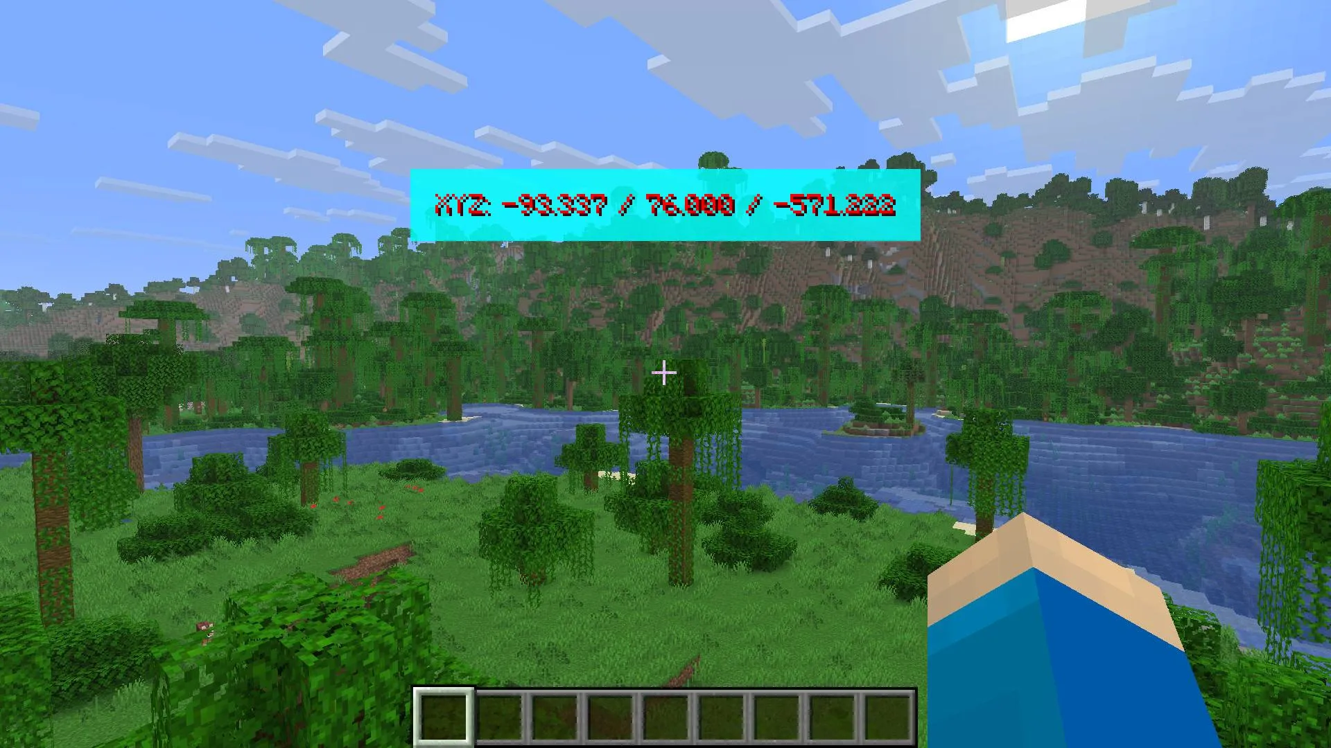 Coordinate Display Customizable, Моды, Minecraft
