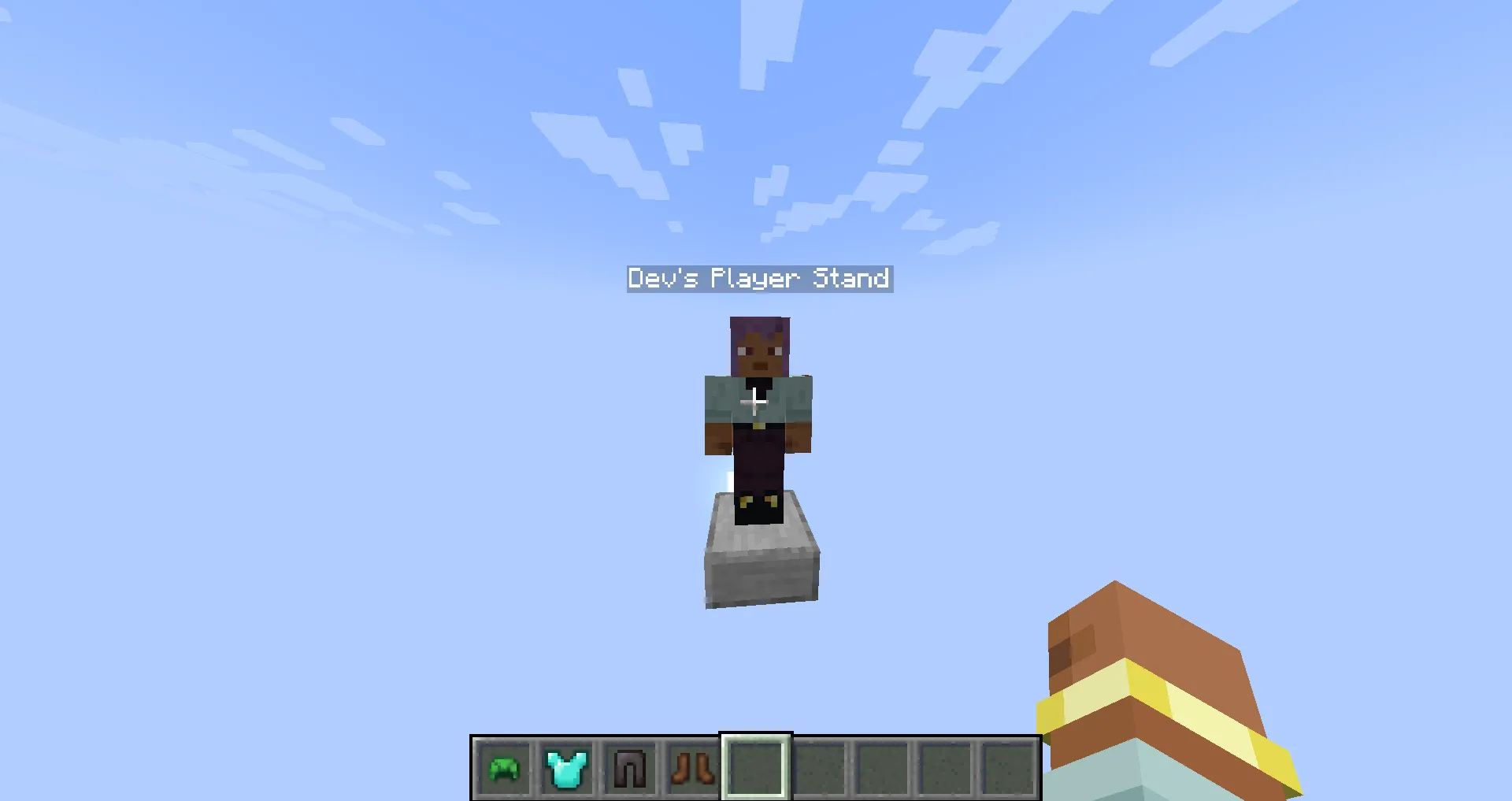 Player Stand, Моды, Minecraft