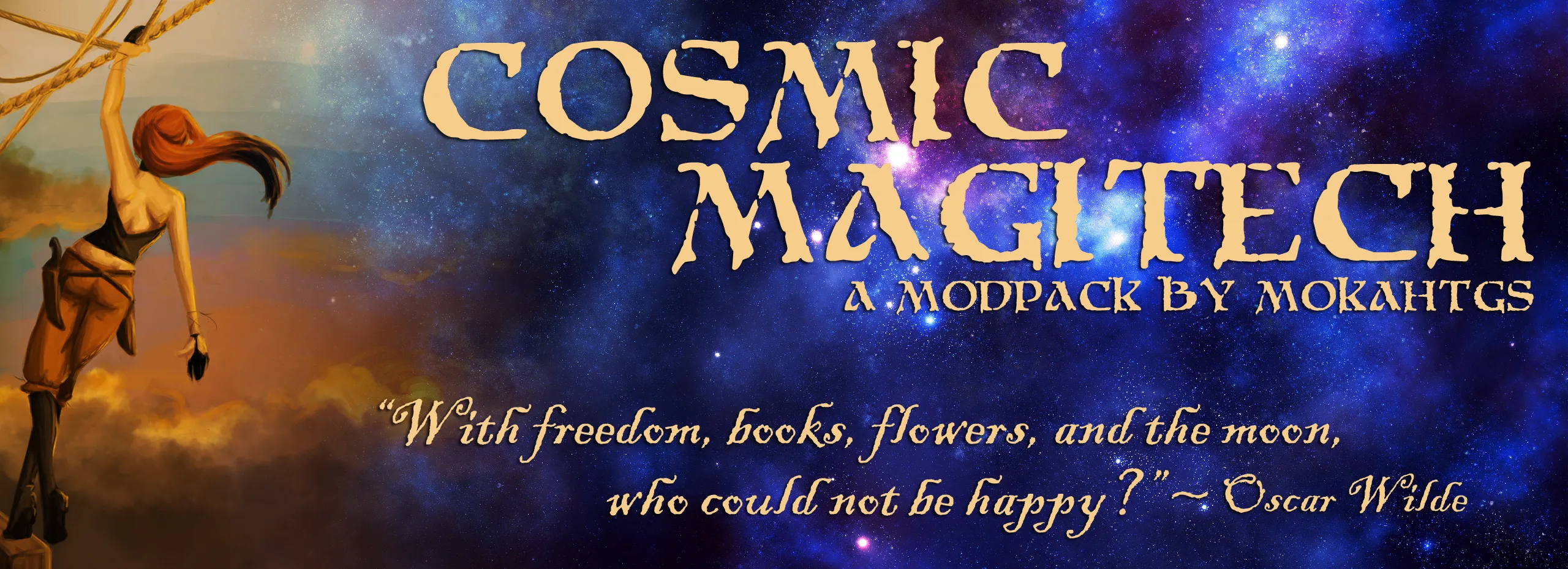 Cosmic Magitech — скриншот 1 (Модпаки, Minecraft)