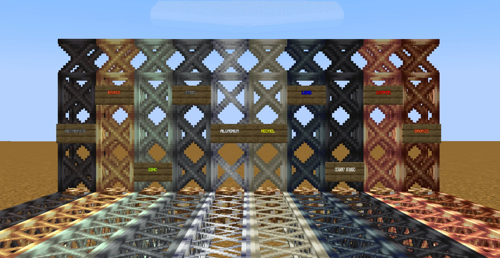 Trussful, Моды, Minecraft