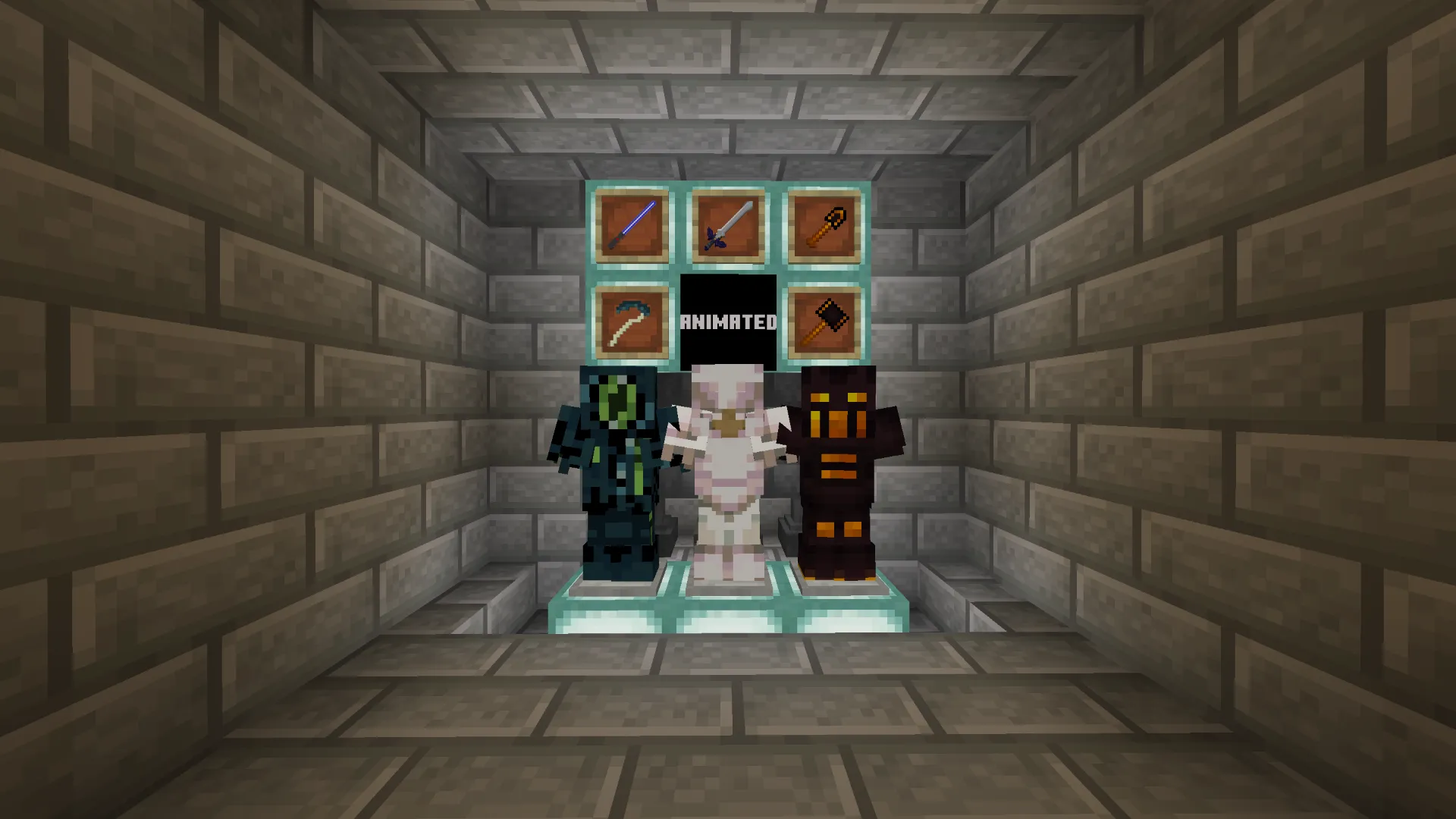 _-_Animated_-_, Текстуры, Minecraft