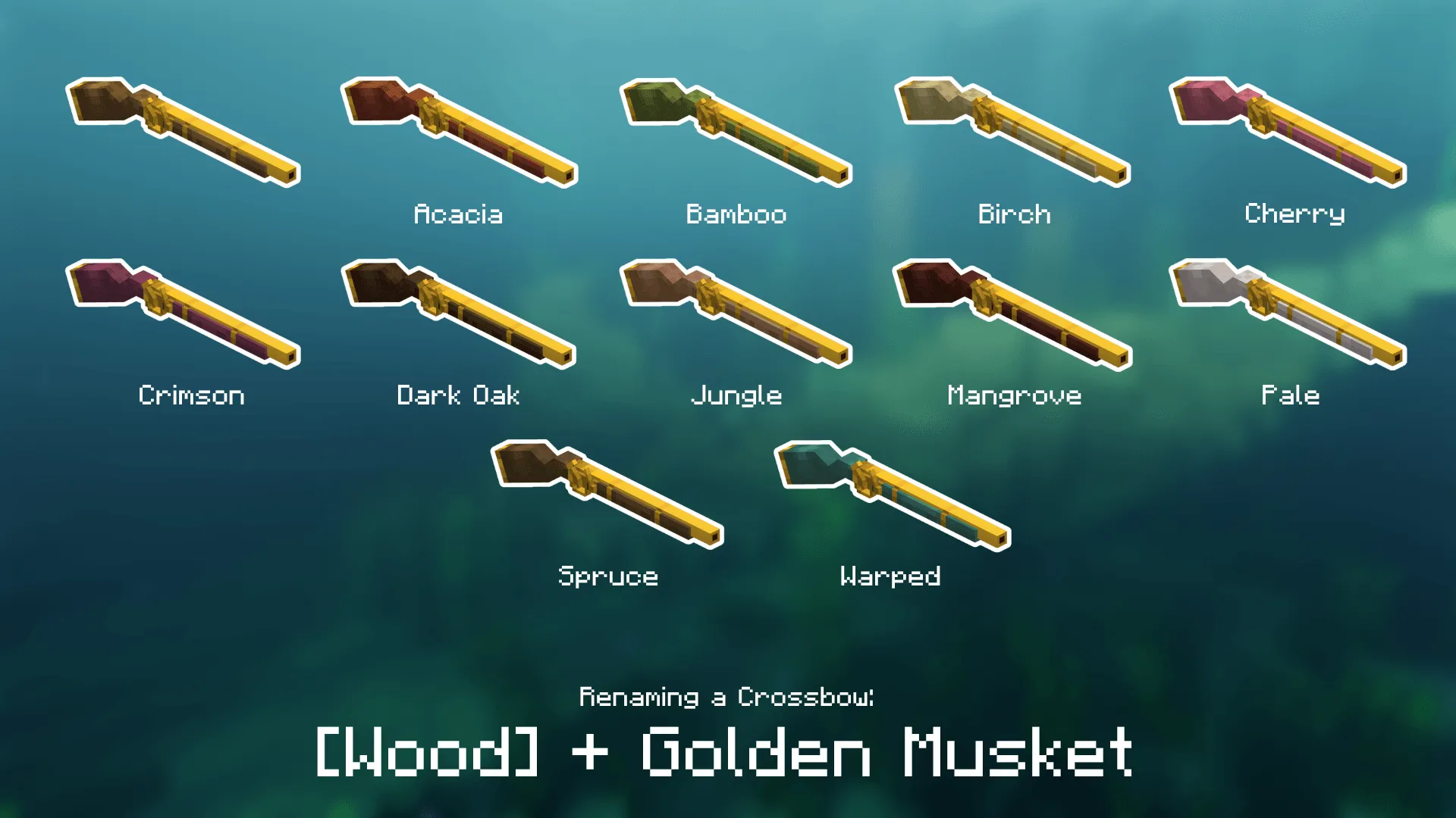 MTW's Pirates CIT Pack, Текстуры, Minecraft