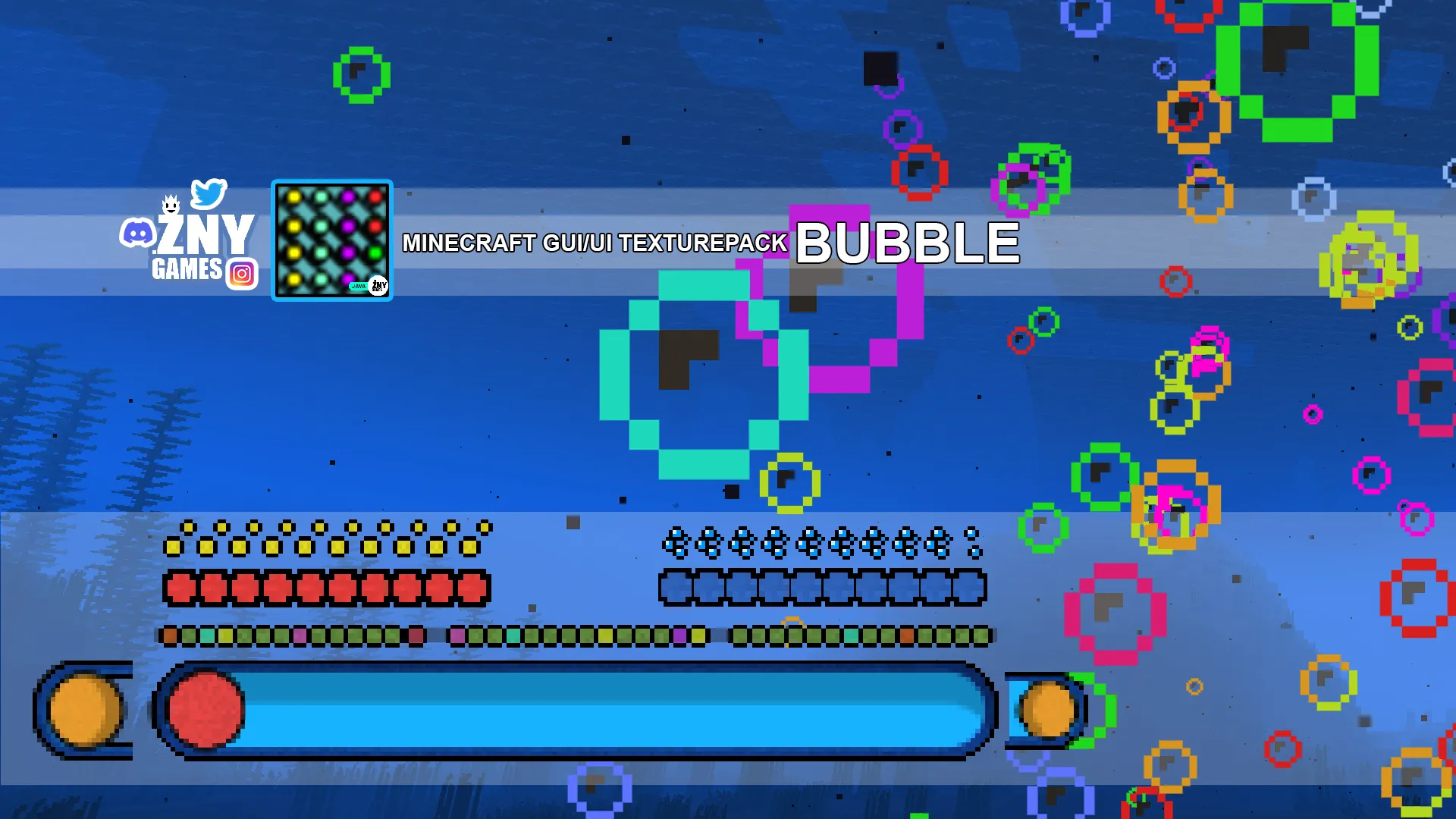 BUBBLE, Текстуры, Minecraft