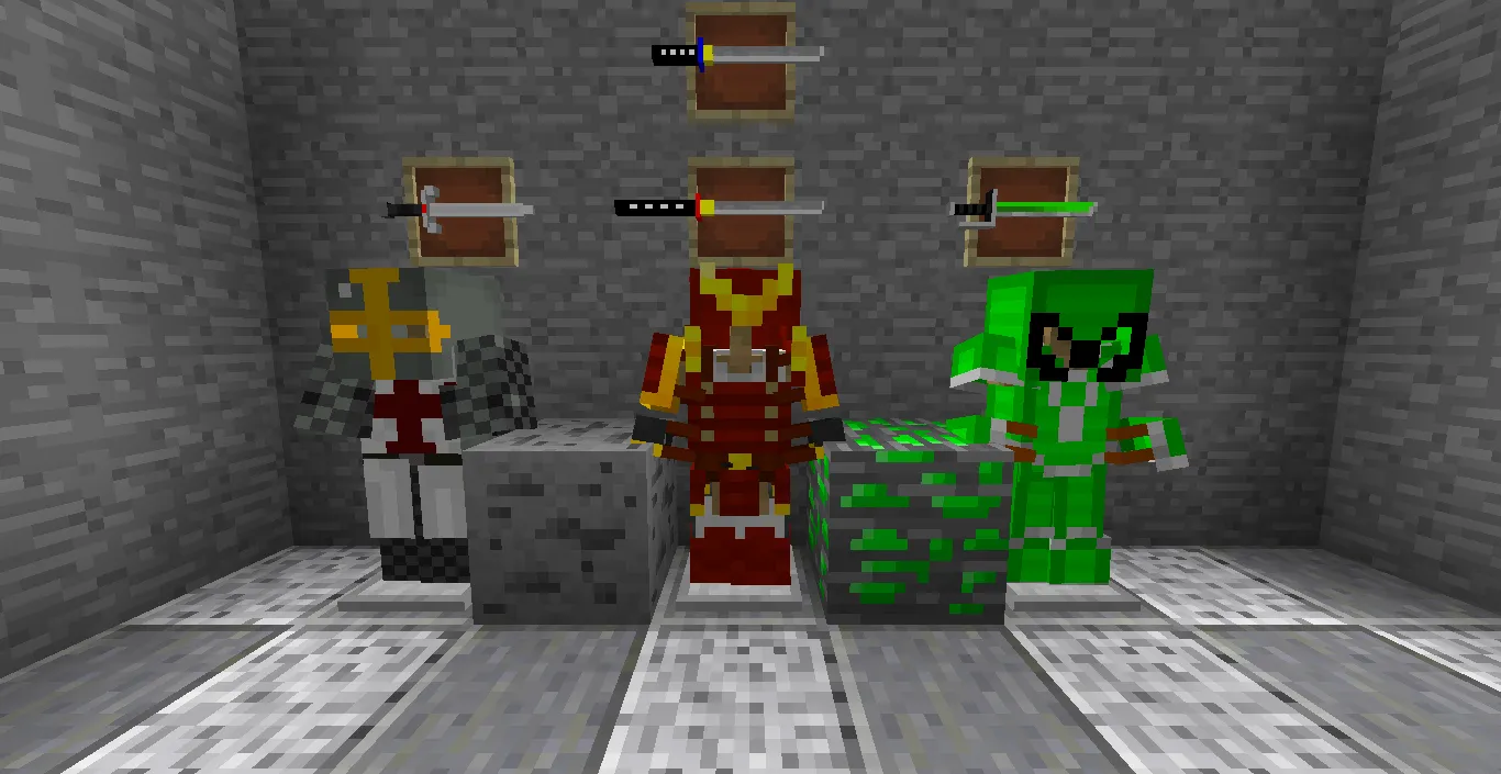 zeta armor, Моды, Minecraft