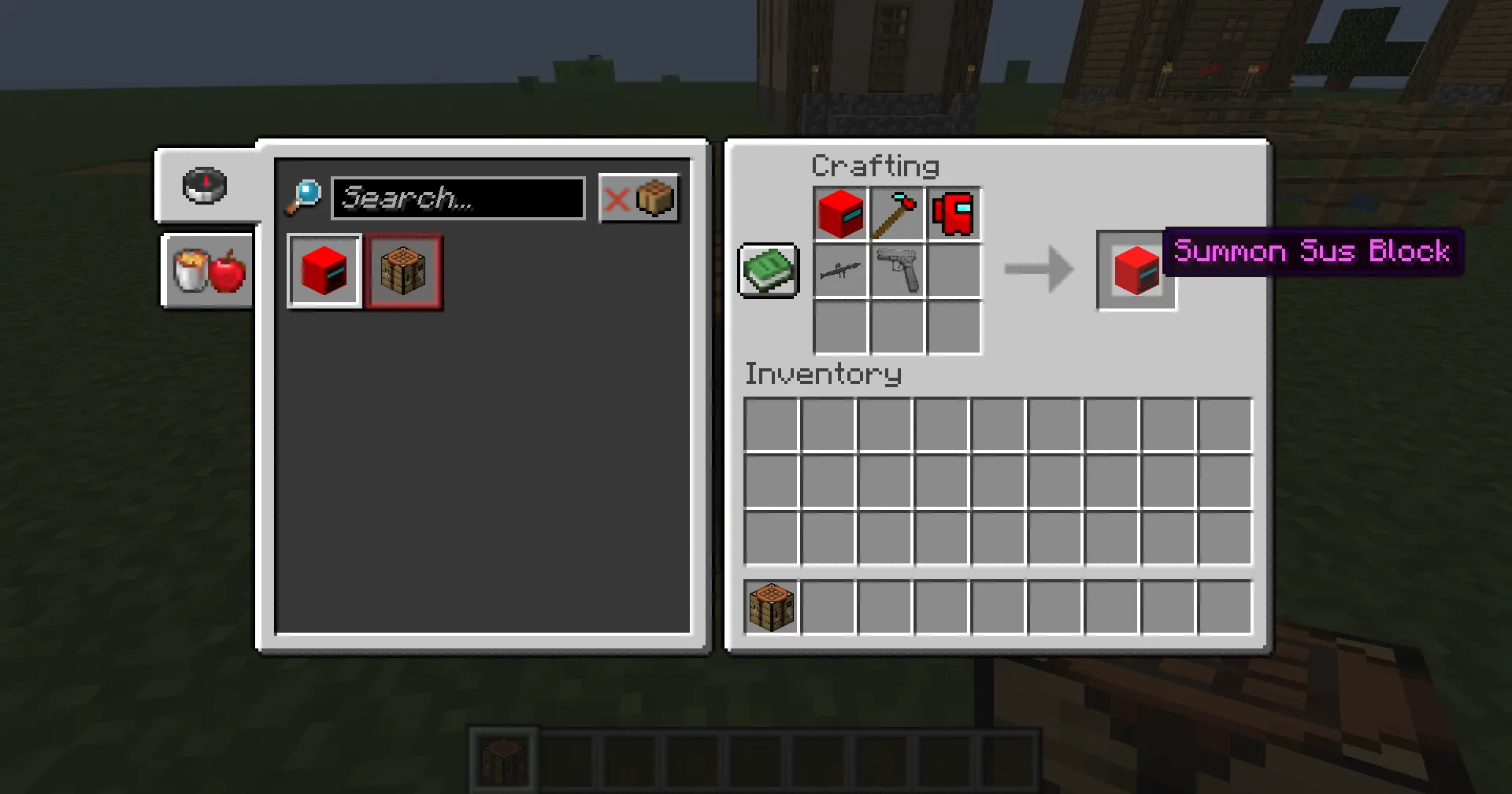 SUSpicious, Моды, Minecraft