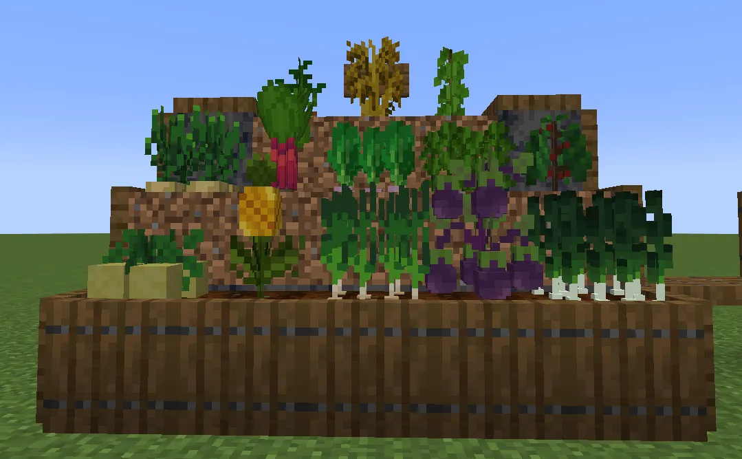 Croptopia Blocky Crops, Текстуры, Minecraft