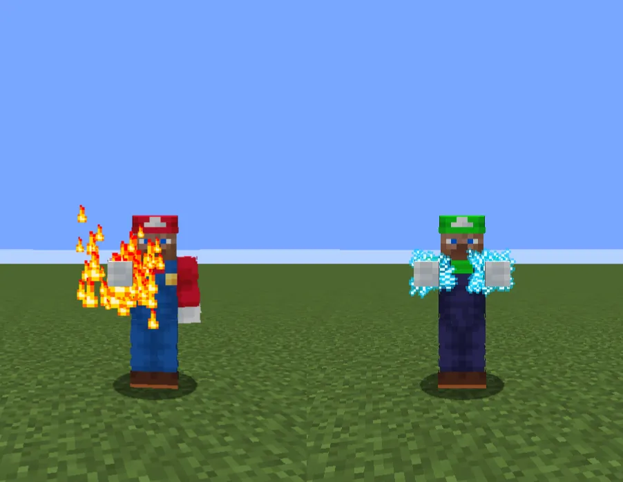 Super Mario Addon — скриншот 1 (Моды, Minecraft)
