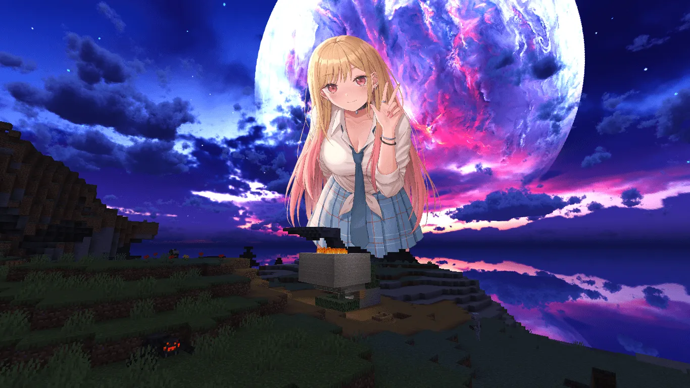 Marin Kitagawa — скриншот 6 (Текстуры, Minecraft)