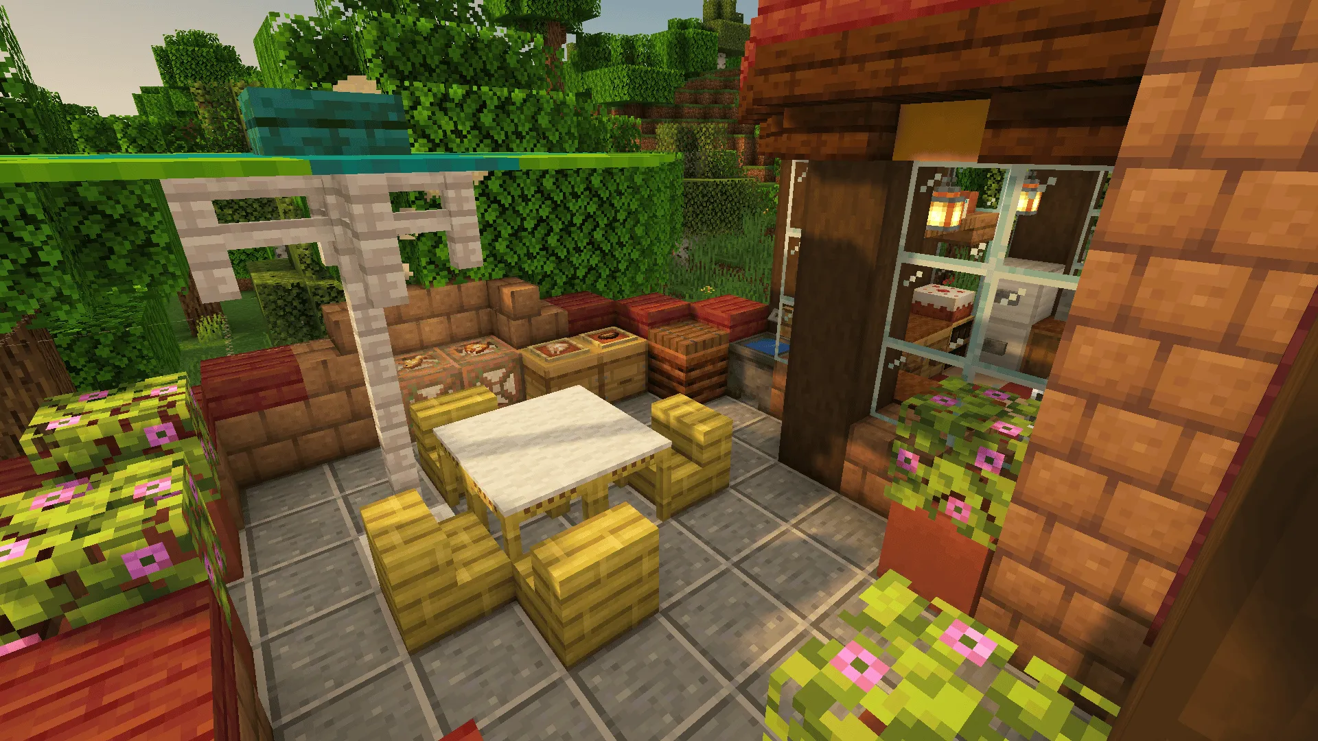 Red Bell Mansion — скриншот 5 (Карты, Minecraft)