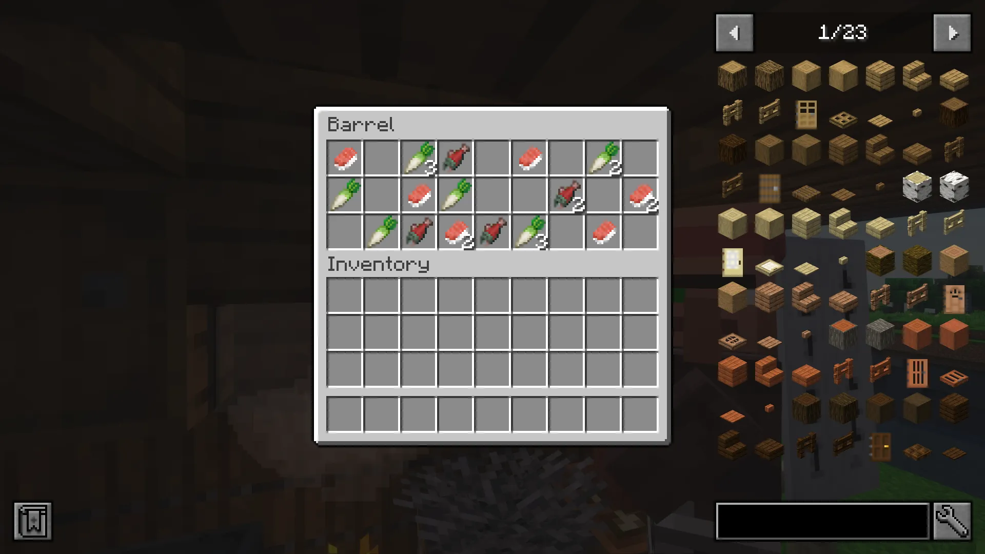 Asian food cart — скриншот 1 (Моды, Minecraft)