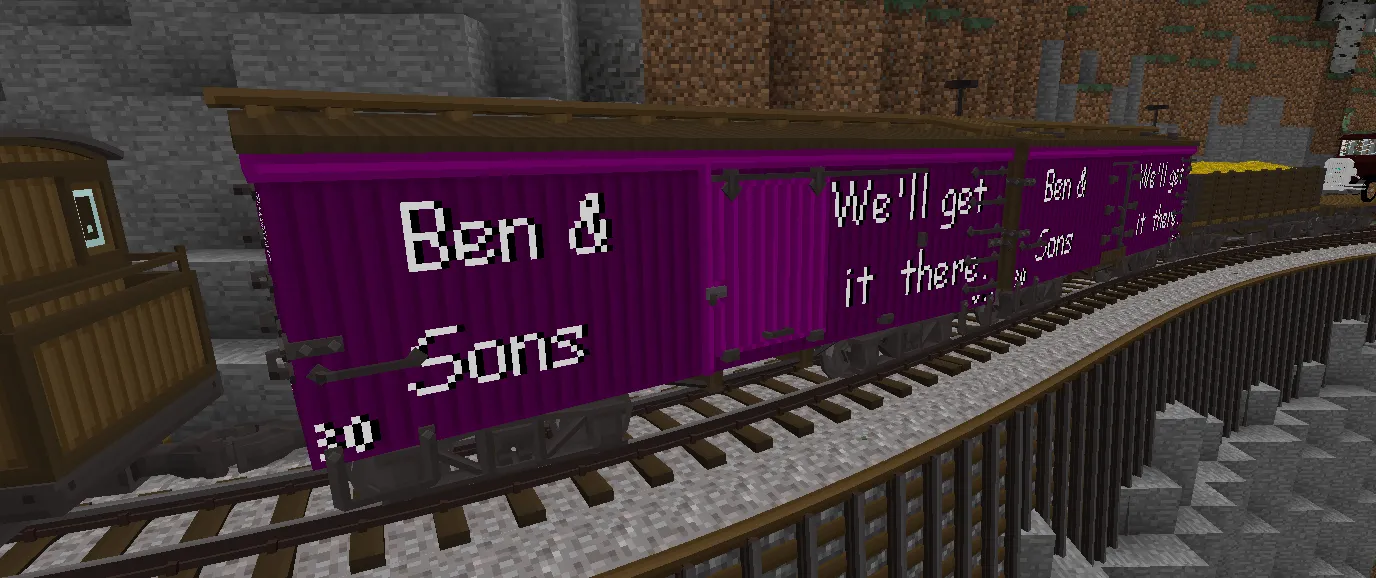 Trains of Ruun - Community Addon — скриншот 3 (Текстуры, Minecraft)