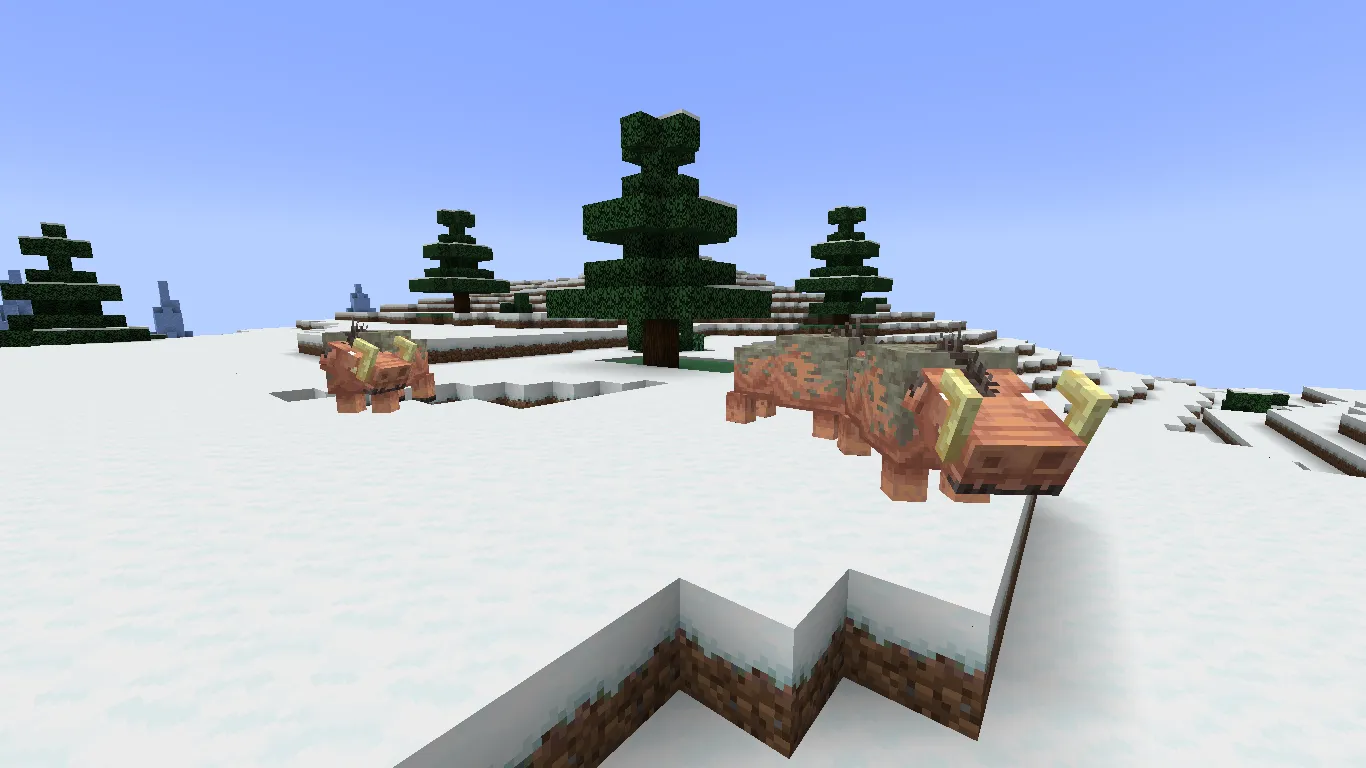 Alex's Mobs' Tusklin Hoglin — скриншот 3 (Текстуры, Minecraft)