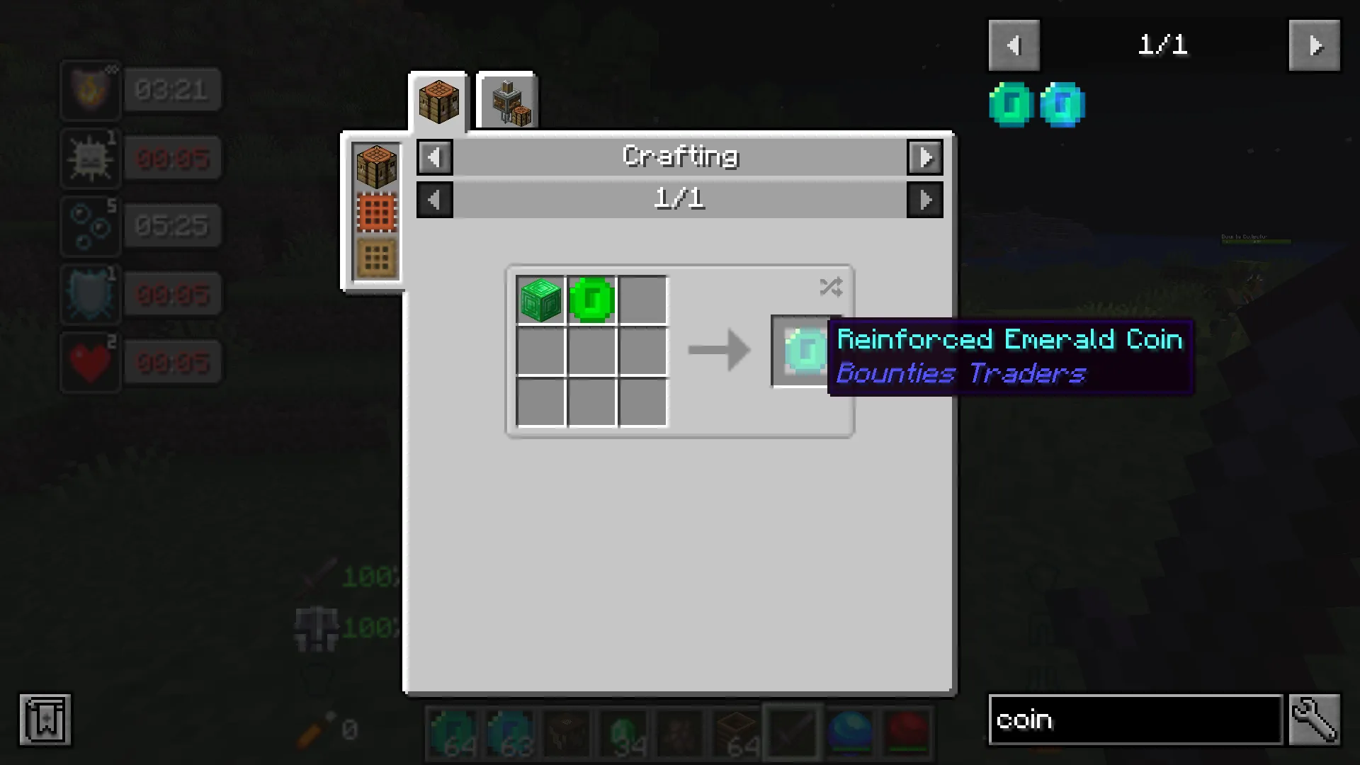 Bounties and Coins - Traders — скриншот 4 (Моды, Minecraft)