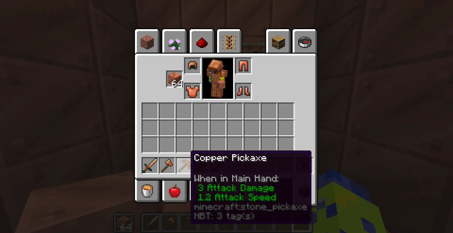 Copper Items — скриншот 1 (Плагины, Minecraft)
