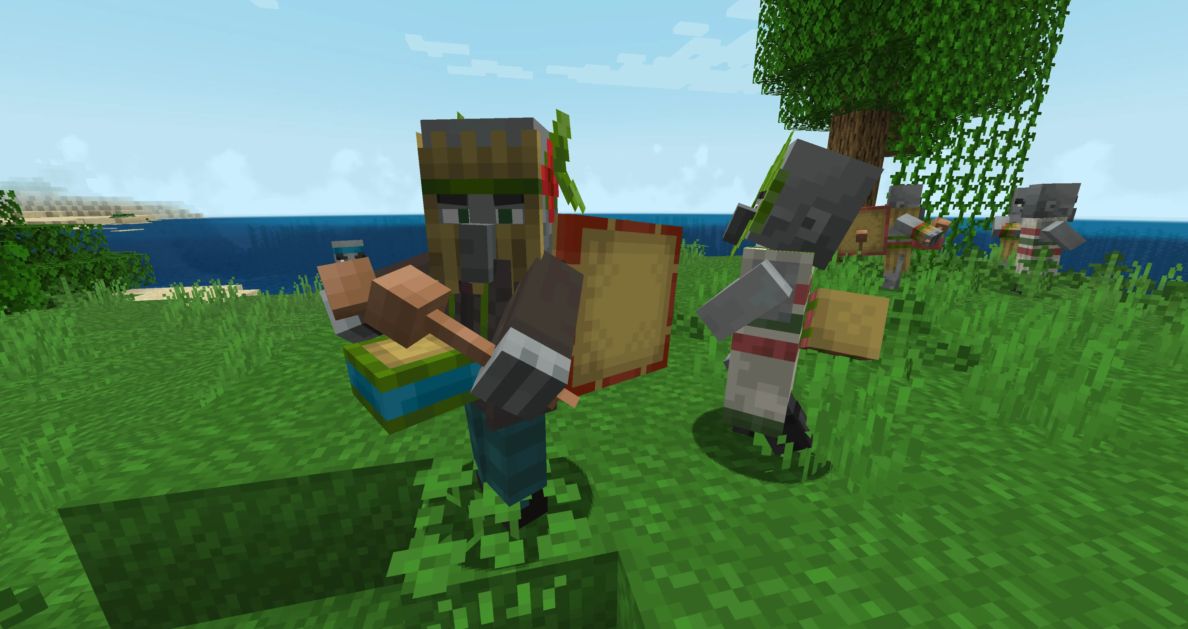 Mickey Joe's ILLAGERS Revamped — скриншот 2 (Текстуры, Minecraft)