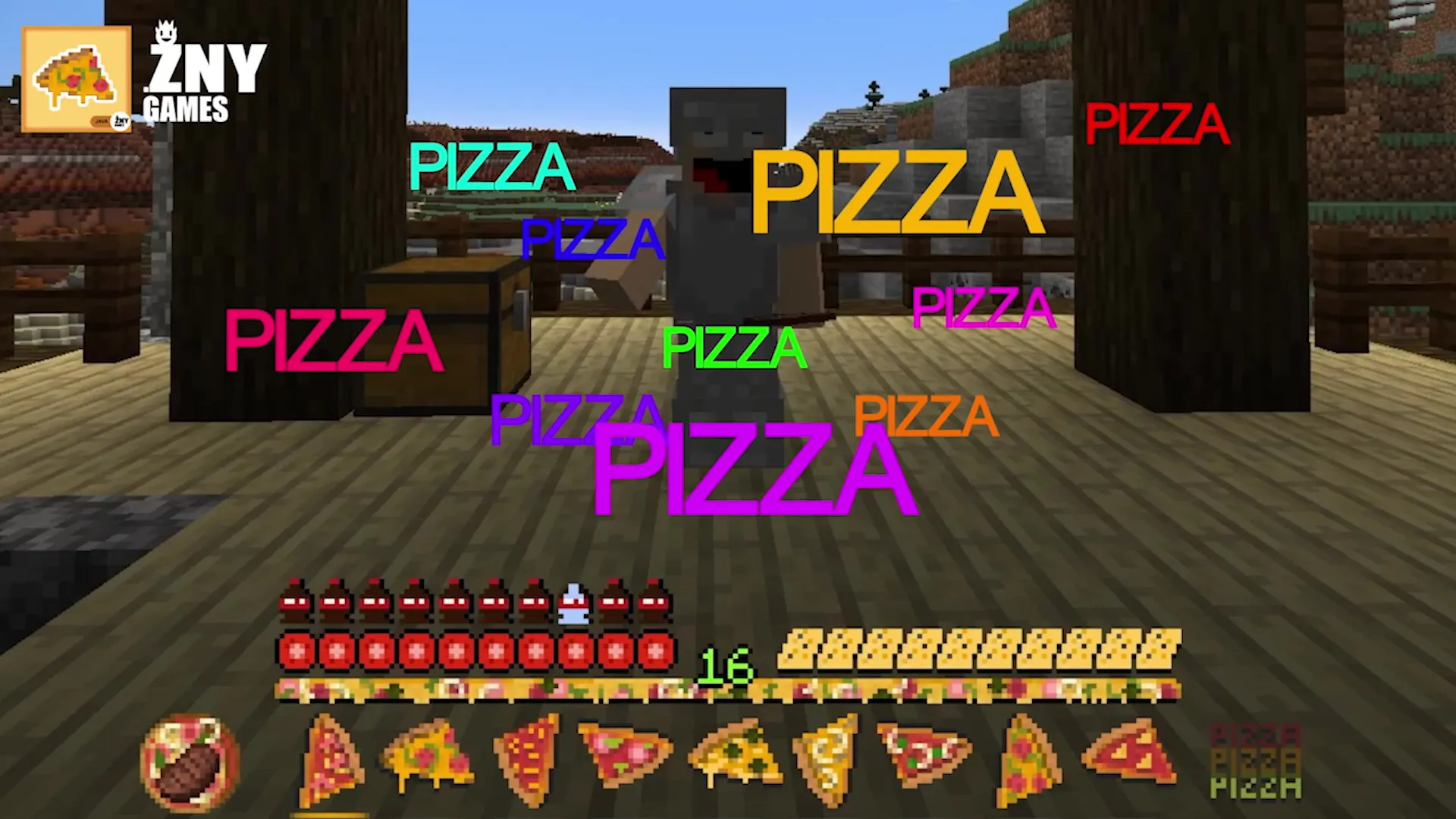 ONE PIZZA, Текстуры, Minecraft