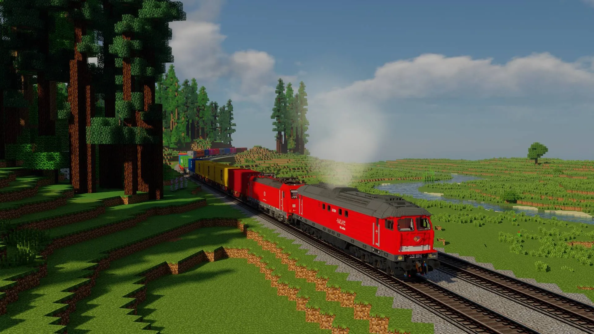 German Voxel Railroading for IR — скриншот 13 (Текстуры, Minecraft)